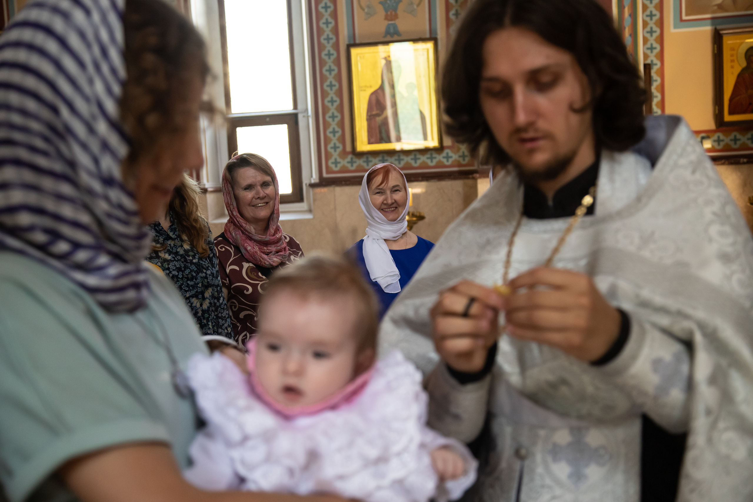 Таинство крещения Олечки в храме кн.Владимира. Фотограф Сочи, Адлер, Красная Поляна — Вероника Радченко