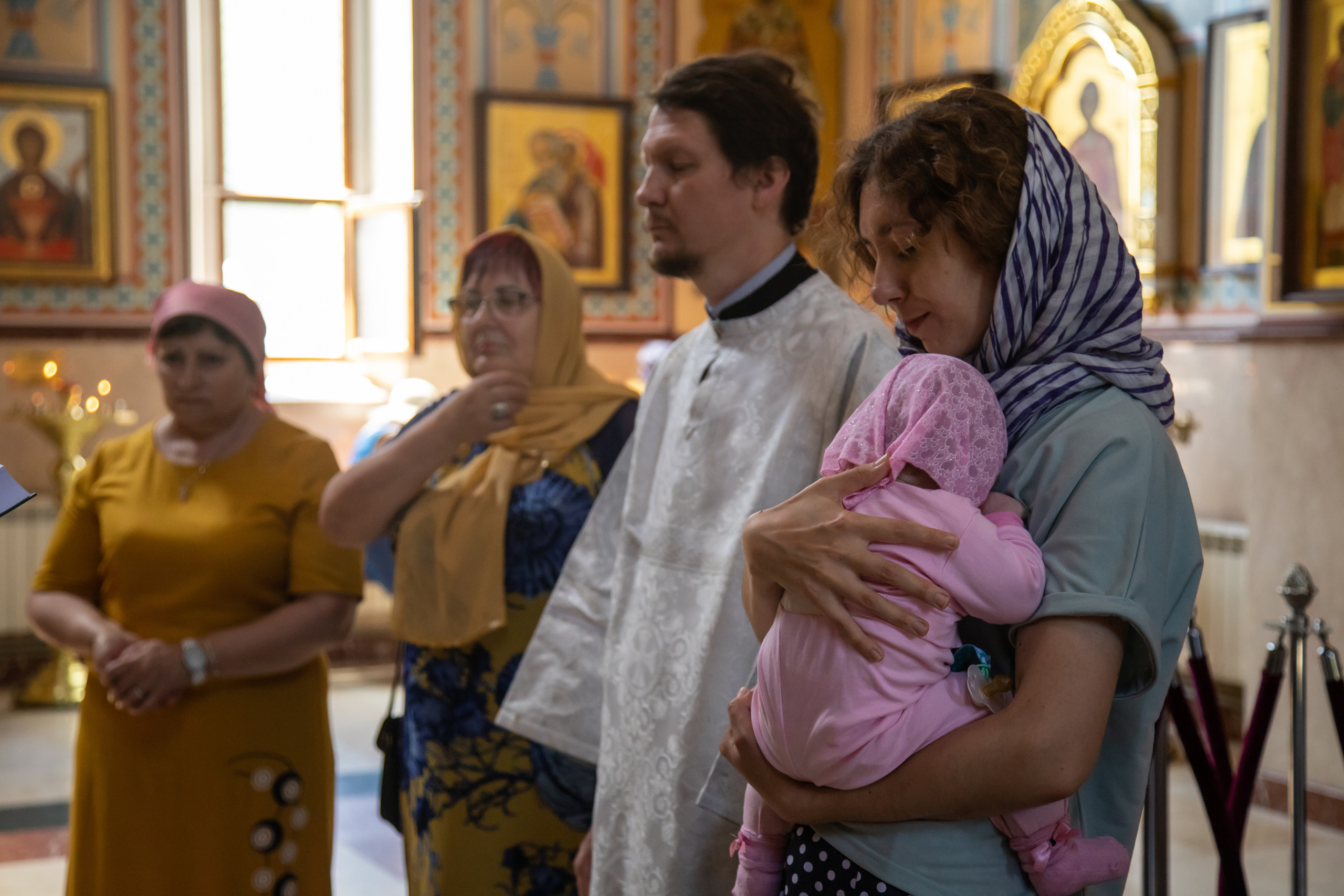 Таинство крещения Олечки в храме кн.Владимира. Фотограф Сочи, Адлер, Красная Поляна — Вероника Радченко