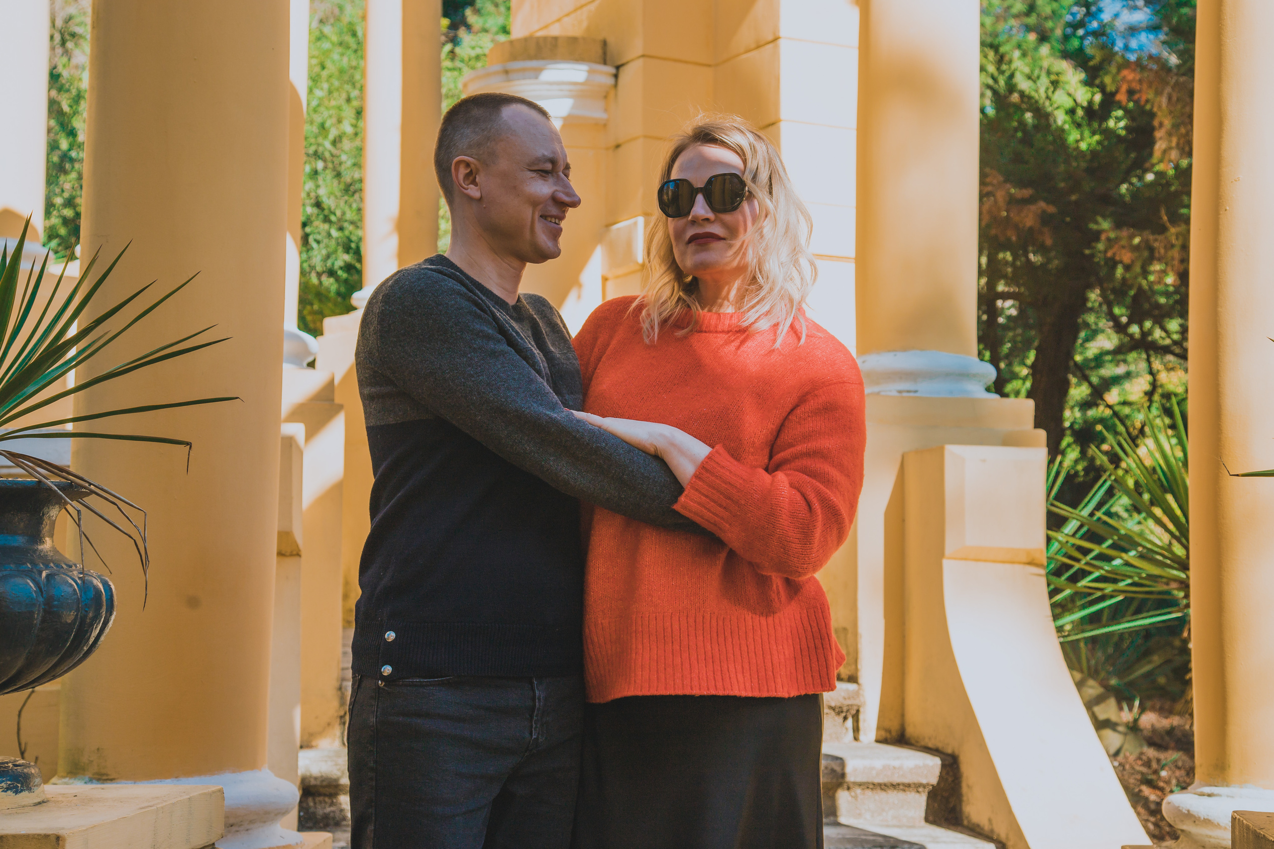 Весенний Дендрарий. Прогулка Светланы и Дмитрия. Фотограф Сочи, Адлер, Красная Поляна — Вероника Радченко