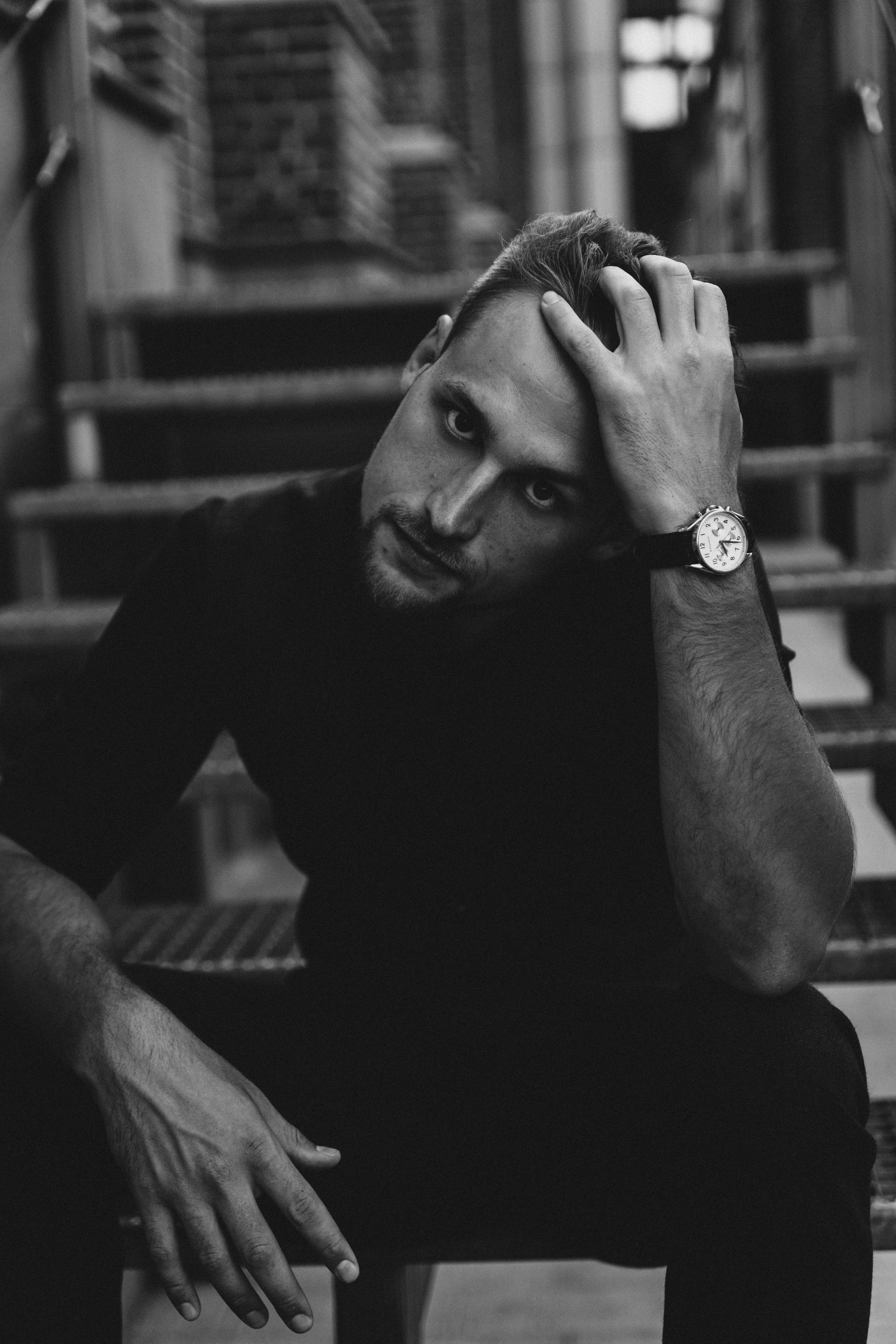 Александр Батурин. Фотограф Вадим Тренин — аналоговая ретрофотосъемка, танго-фотография,