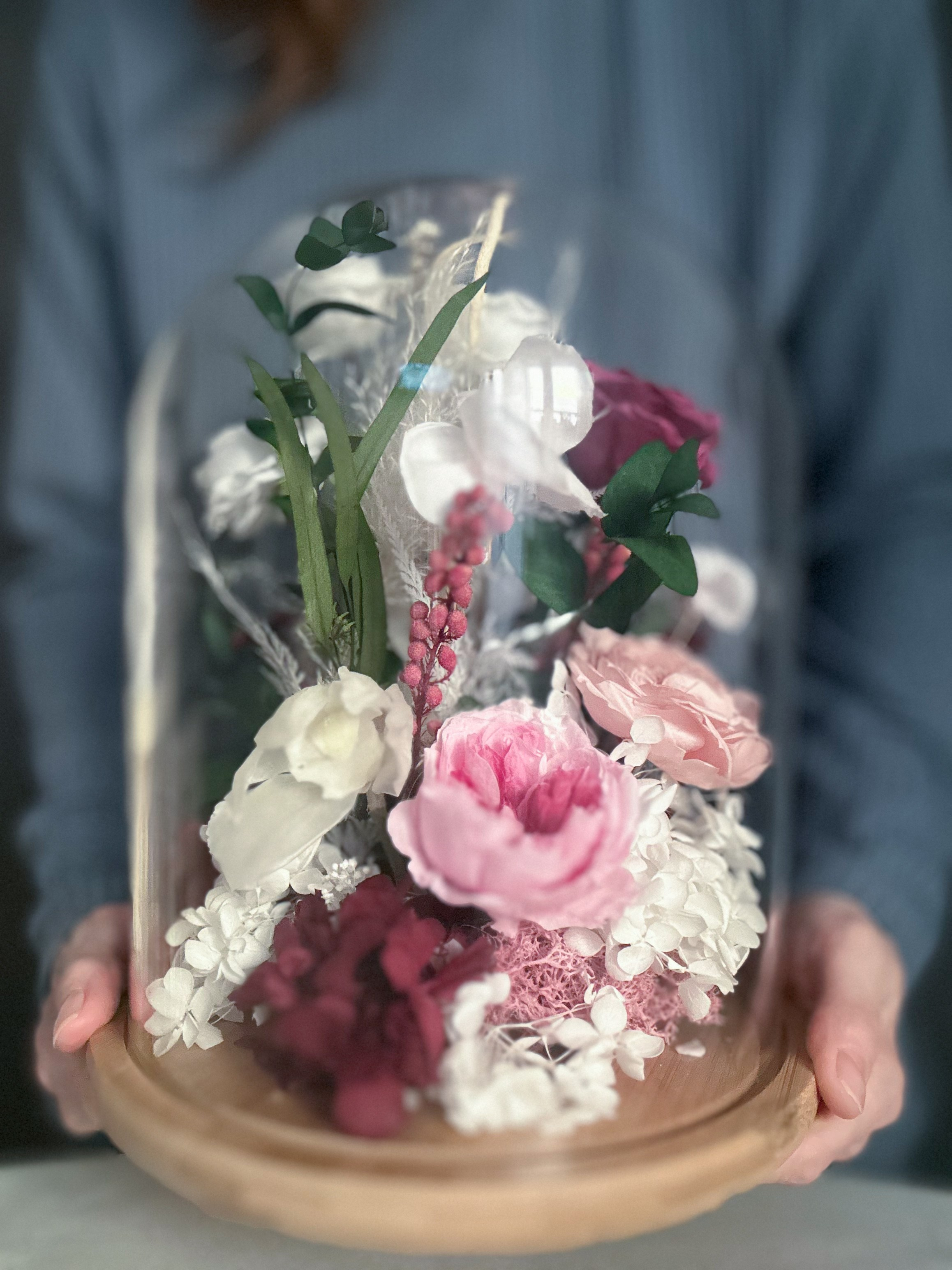 В наличии. Стабилизированные цветы Букеты Москва