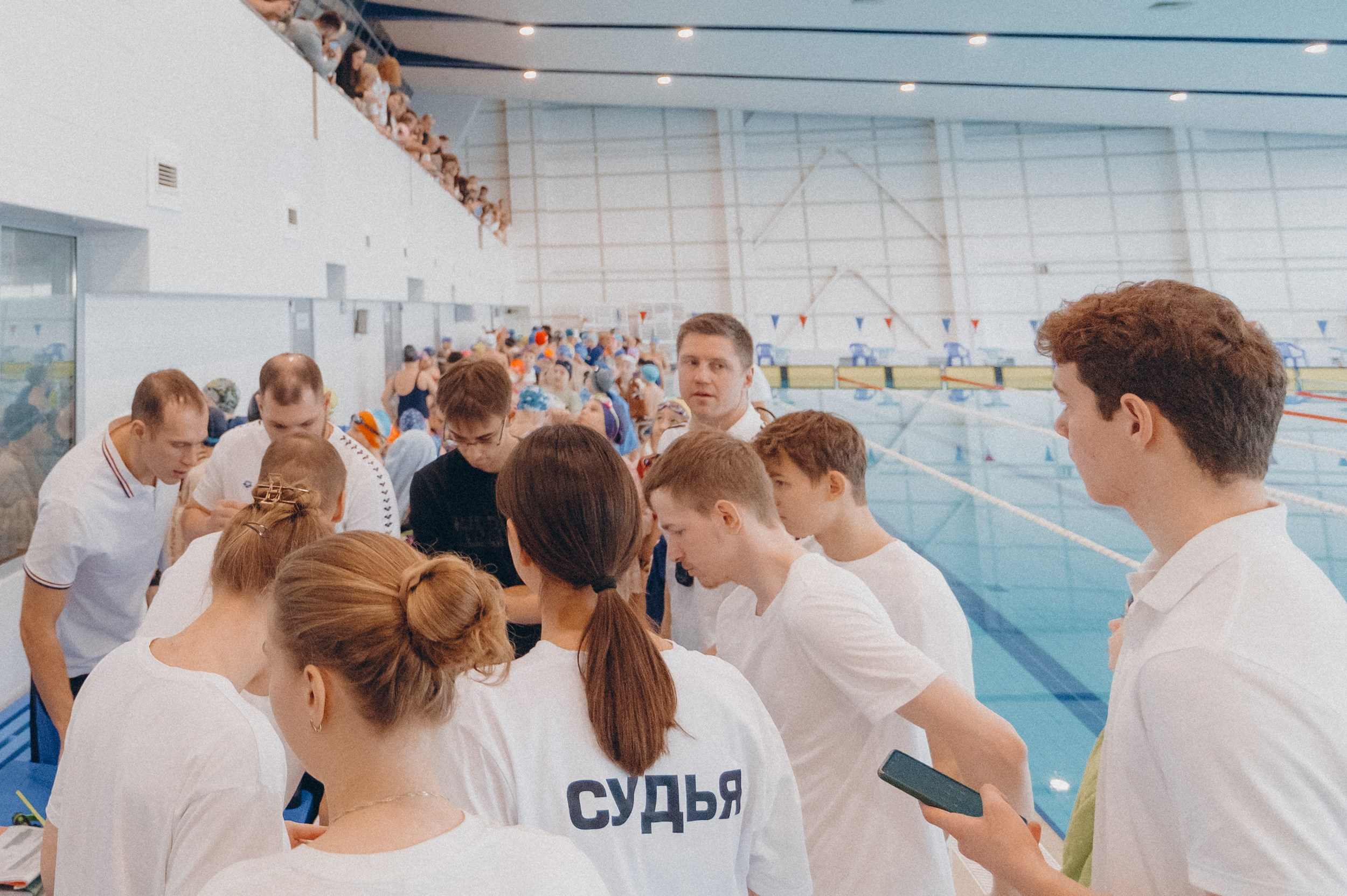«Новогодние заплывы» в СОЦ «Зодчий». Фотограф Дмитрий Пименов