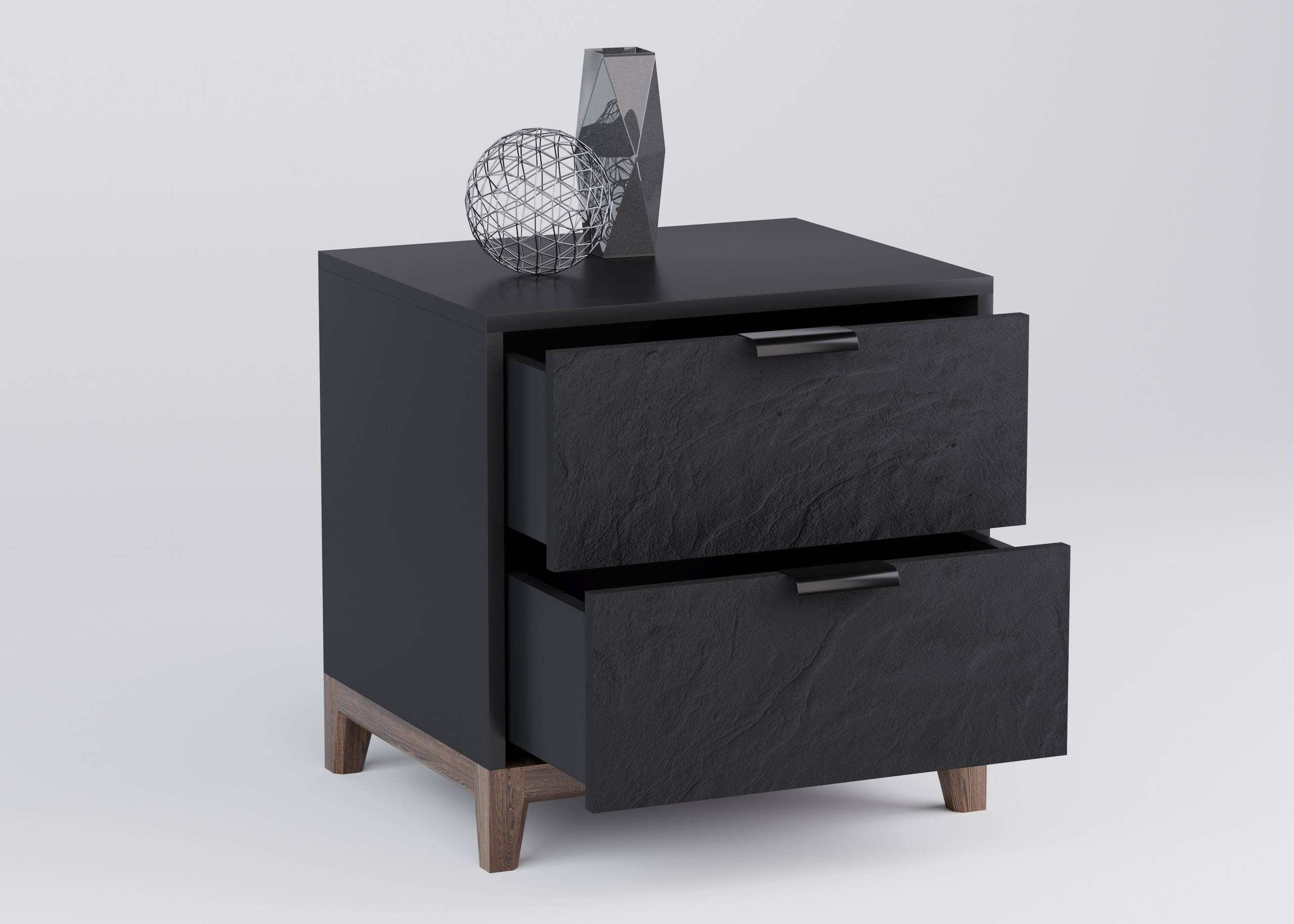Тумба прикроватная. Студия дизайна интерьера RISE DESIGN STUDIO