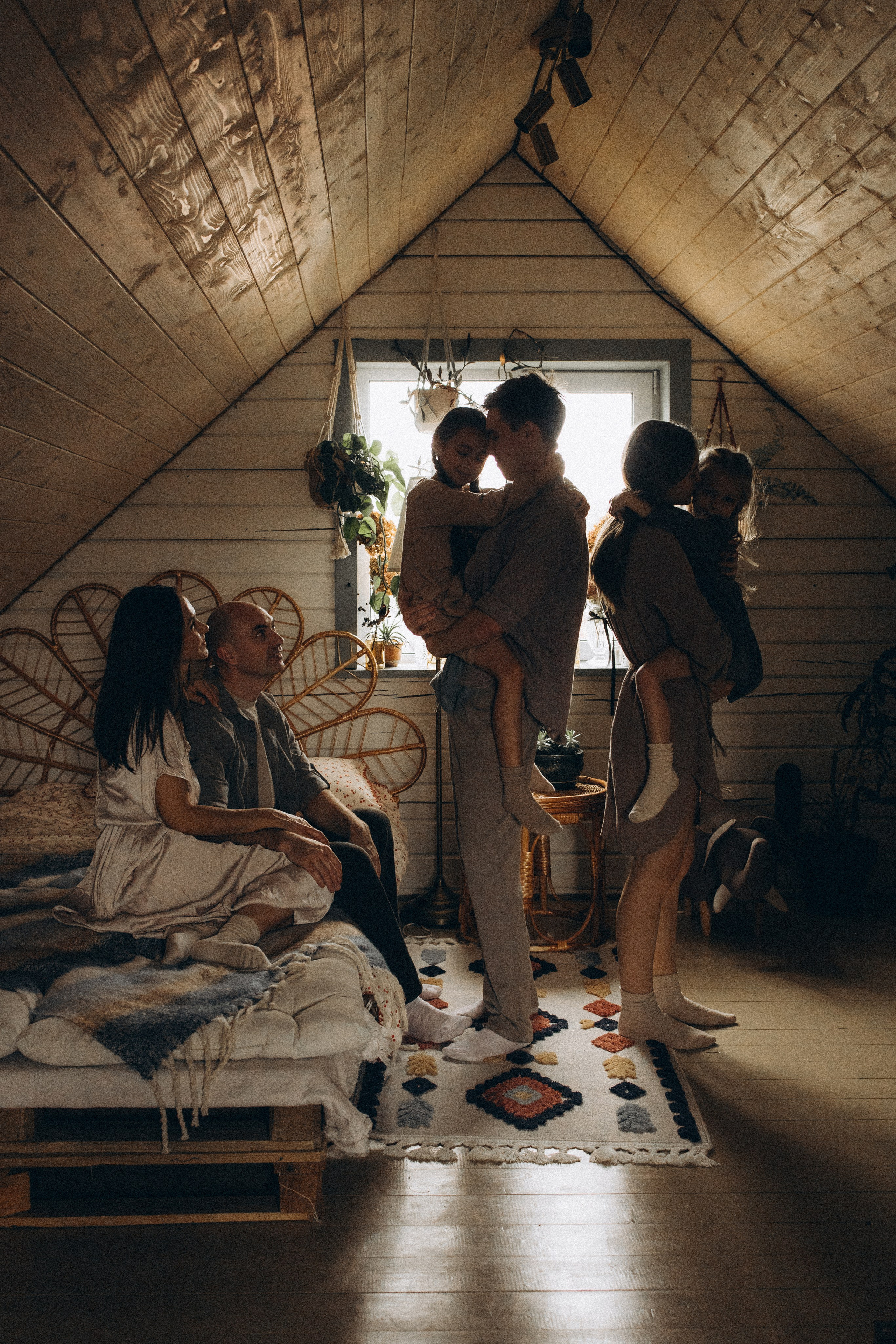 Юлия, Виктор, Саша, Настя, Ксюша и Аленка. Фотограф В Москве и Подольске Лена Иванова