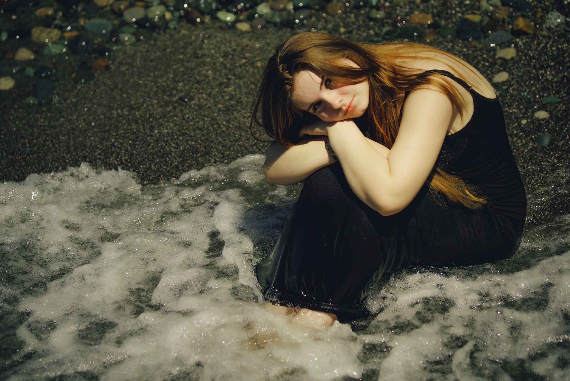 На море. Портретный фотограф Денис Милютин