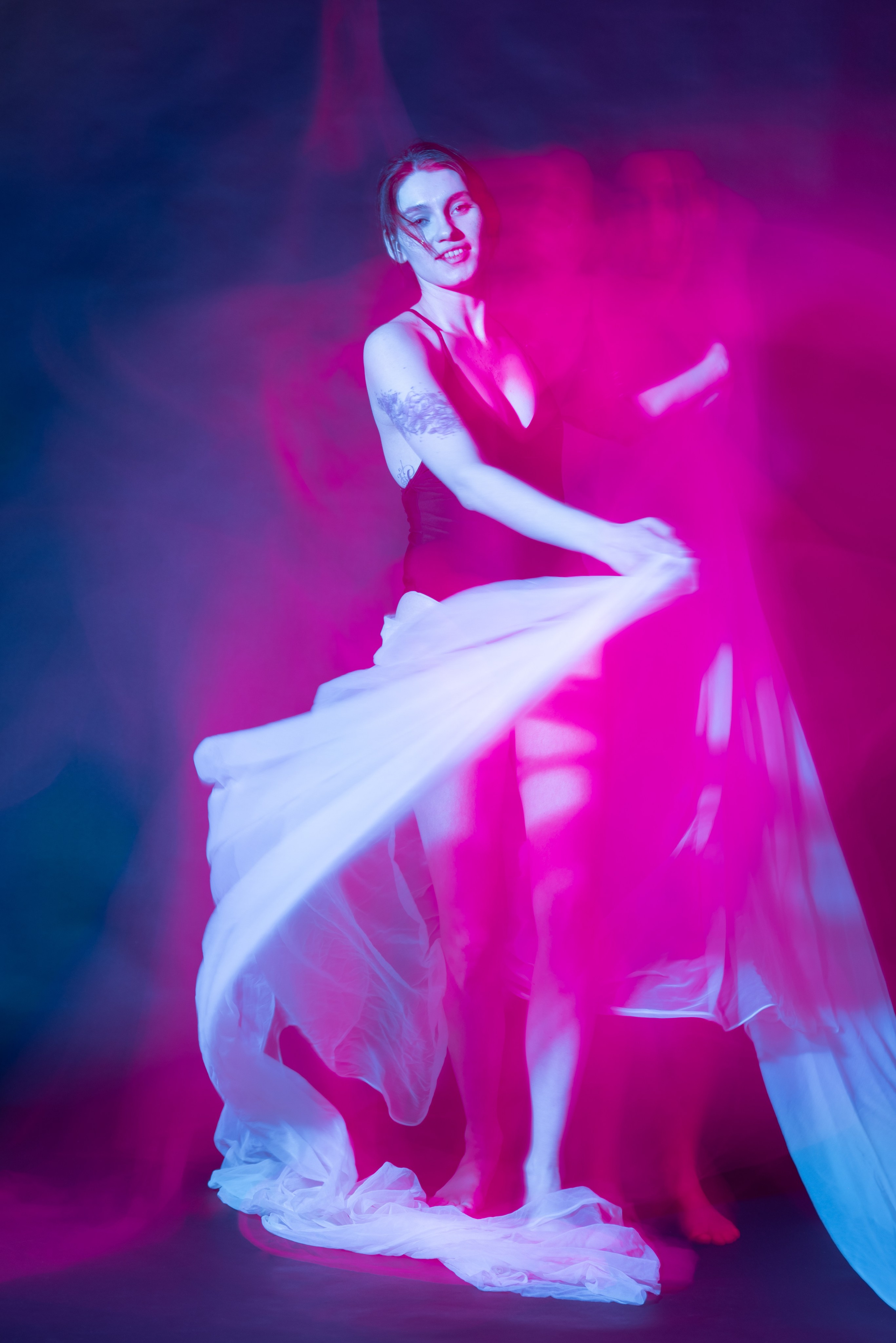 Лера, смешанный свет. Фотограф в Санкт-Петербурге Виктор Кудряшов