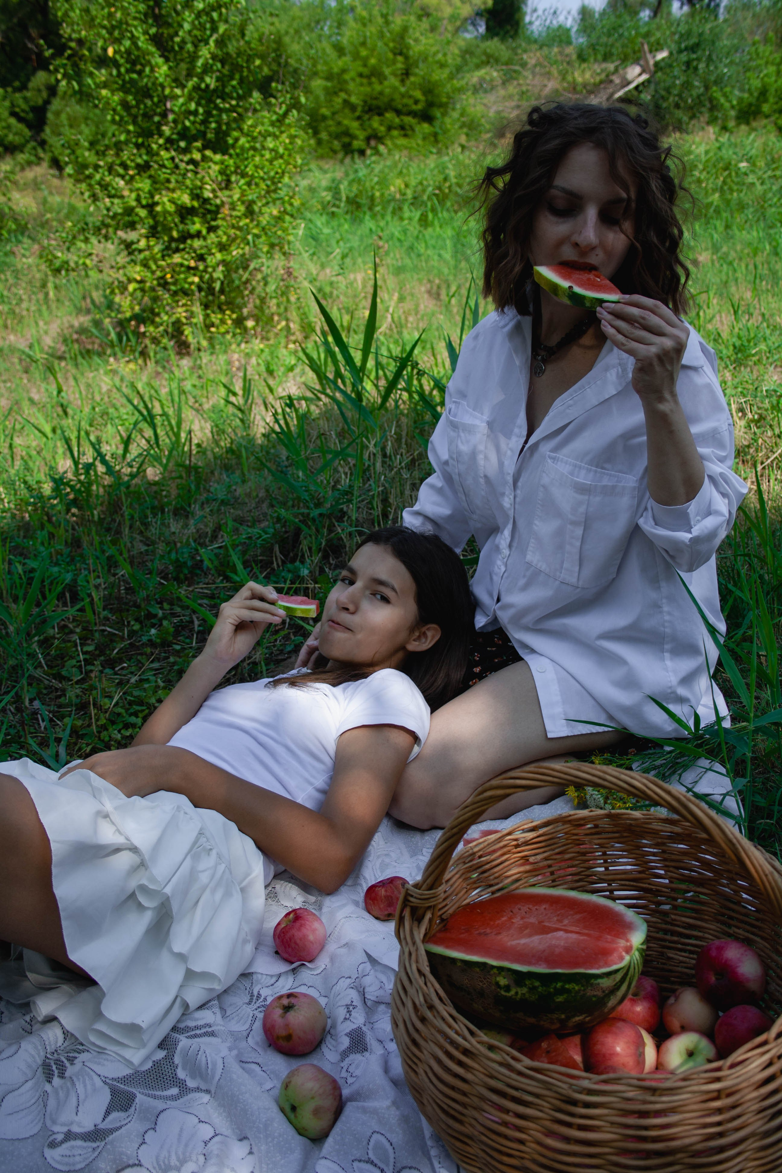Арбузный пикник. Портретный фотограф в Саратове
