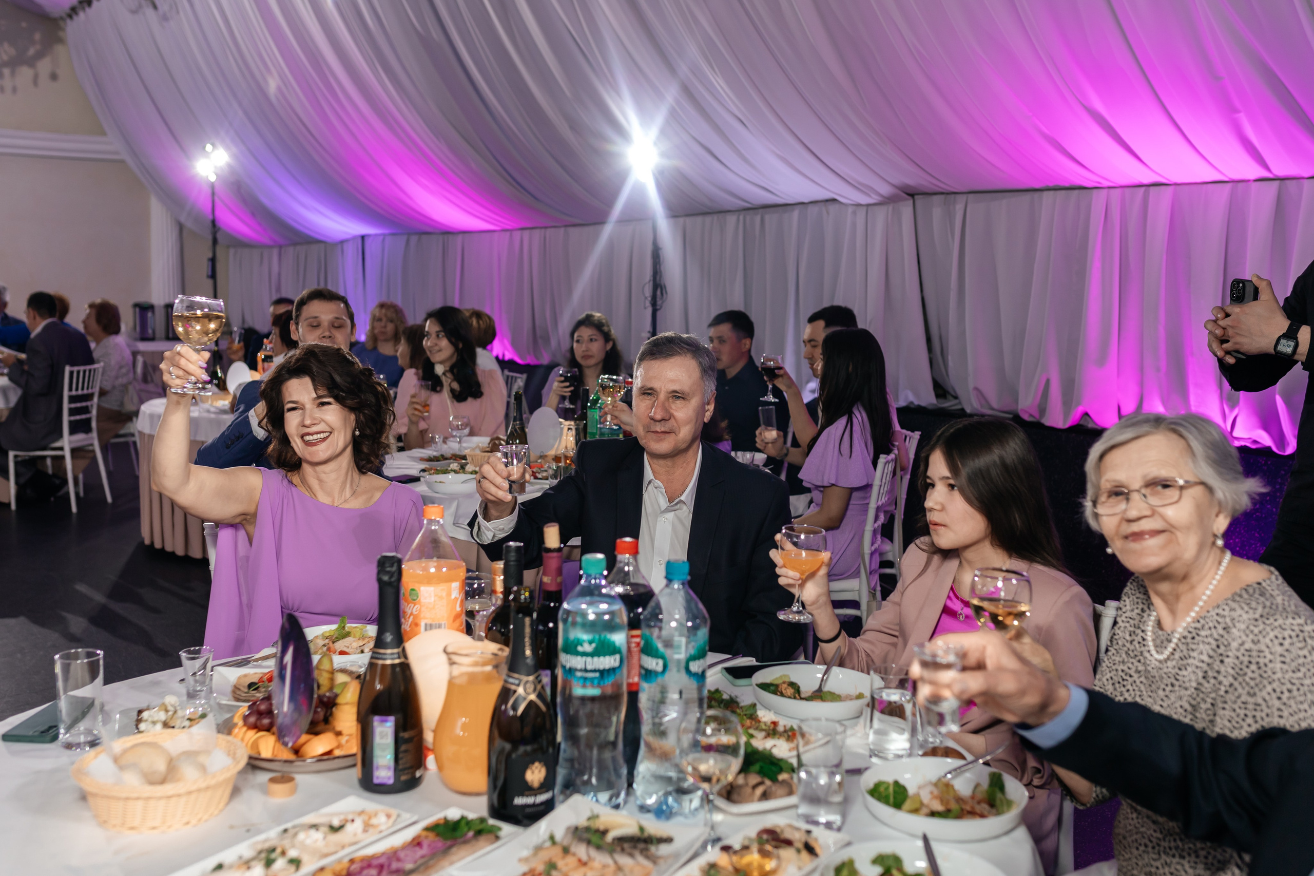 Свадьба Михаила и Эльвиры. Банкет. Марина Шаймухаметова. Фотограф в Уфе