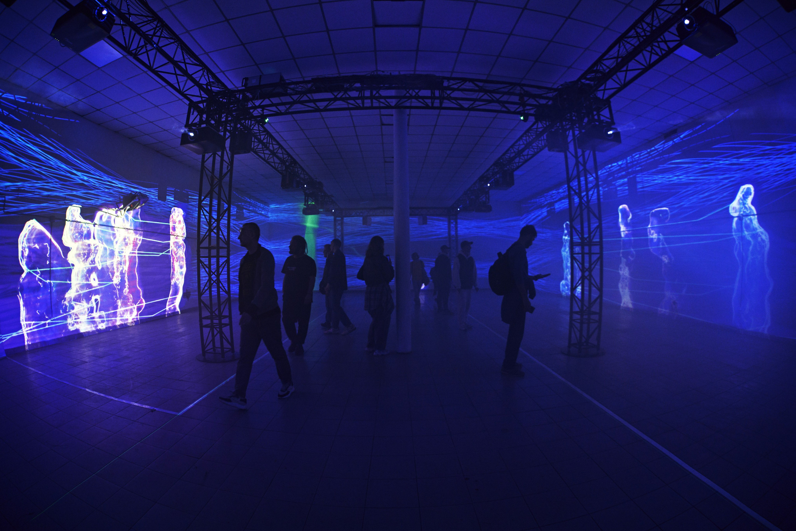 Международный фестиваль медиаискусства «INTERVALS» 24-25г. Репортажный фотограф Вилянов Евгений. Нижний Новгород