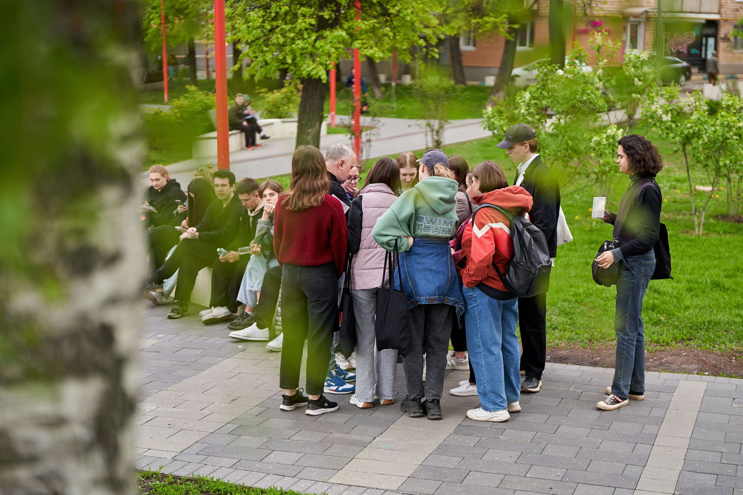Городской квест в рамках регионального фестиваля «Учись без границ». Репортажный фотограф Вилянов Евгений. Нижний Новгород