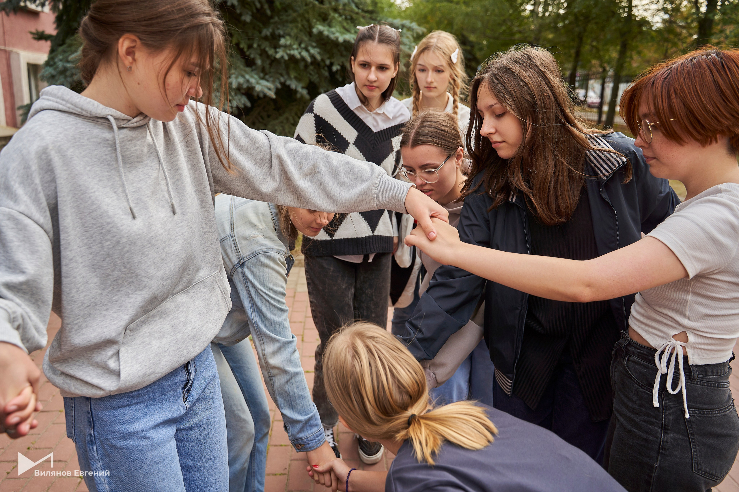 Мероприятие «Веревка» для первокурсников ННГАСУ. Репортажный фотограф Вилянов Евгений. Нижний Новгород