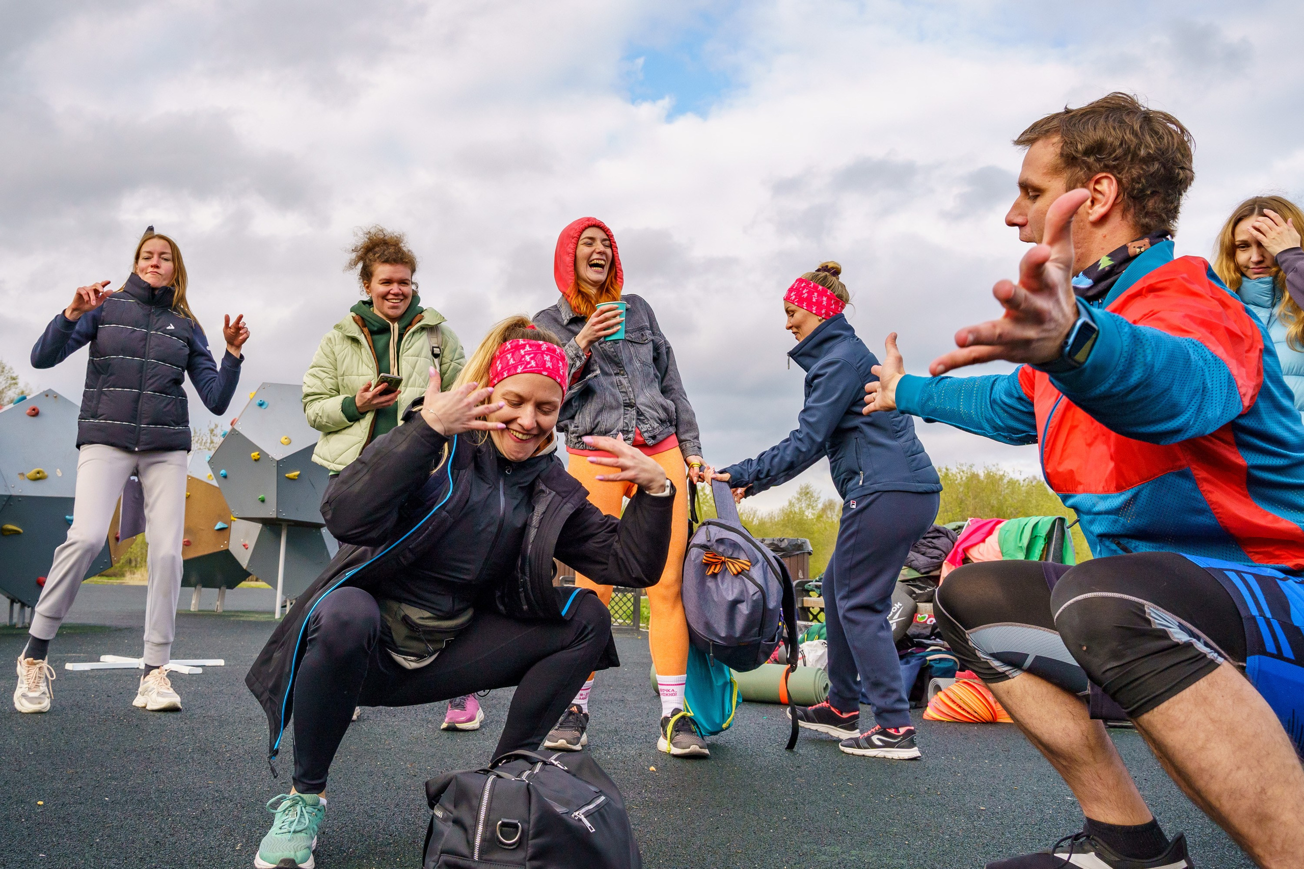 5 вёрст Группенран и всё такое. Слава где фотки?