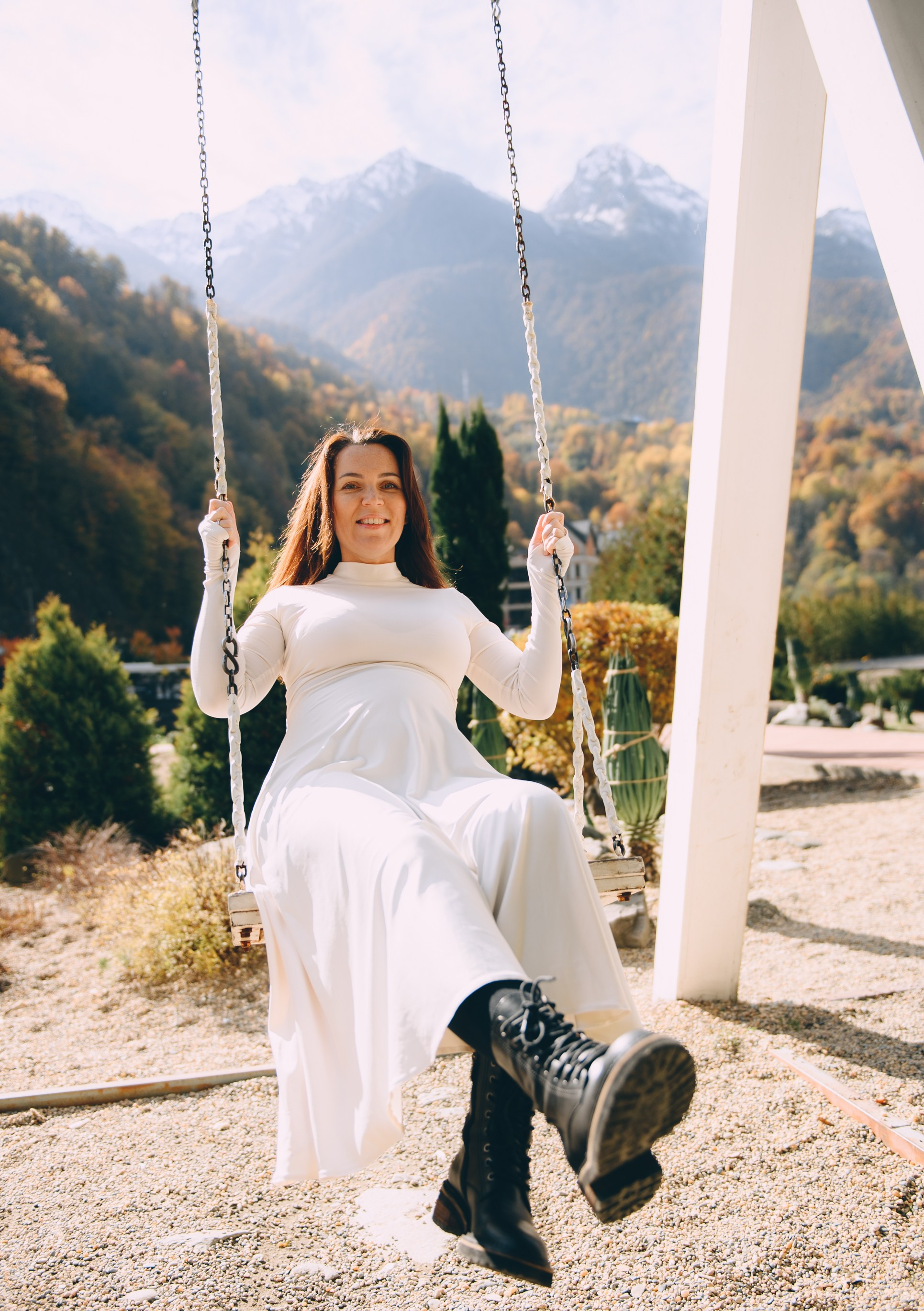 Беременность в горах. Свадебный и семейный фотограф София Невская