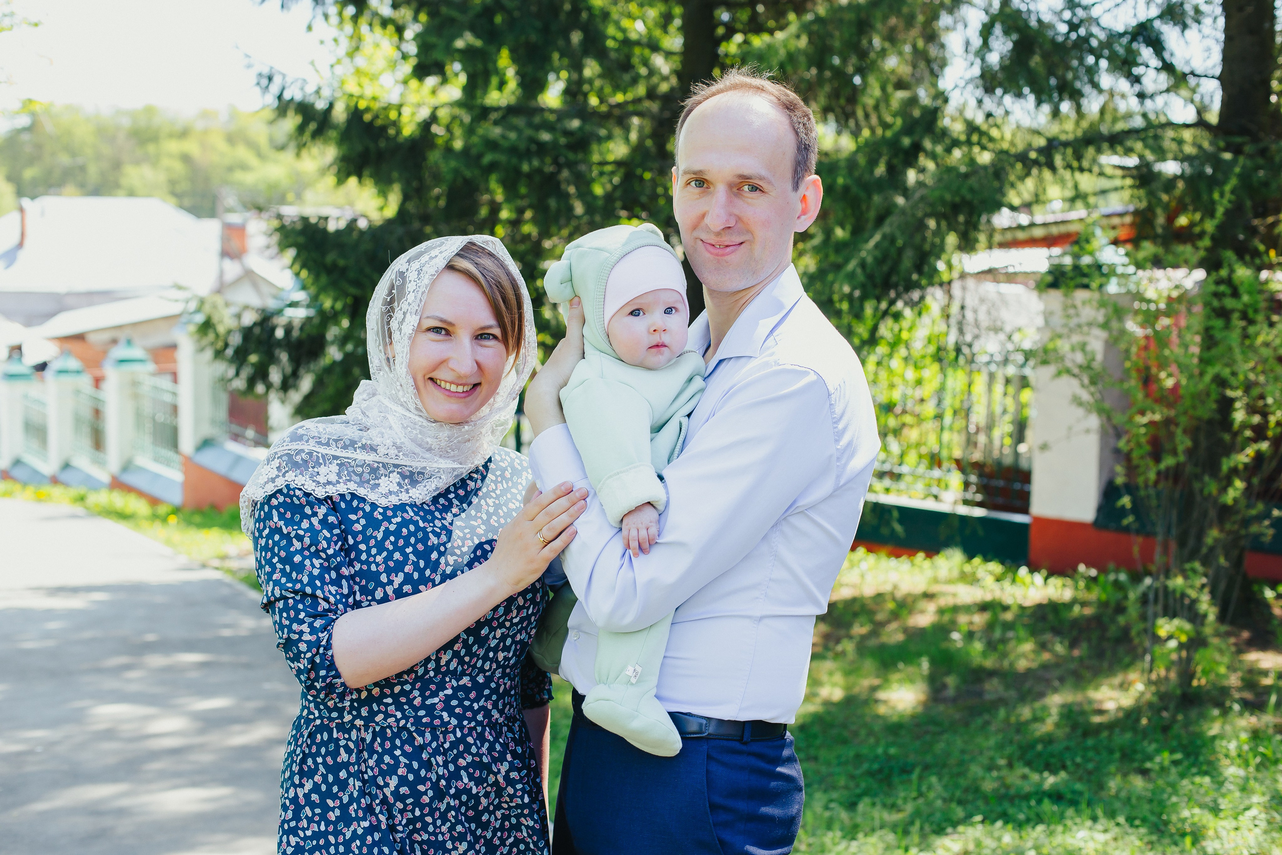 Фотосессия крещения малыша. Фотограф новорожденных и детский в Сергиевом Посаде Кругликова Юлия