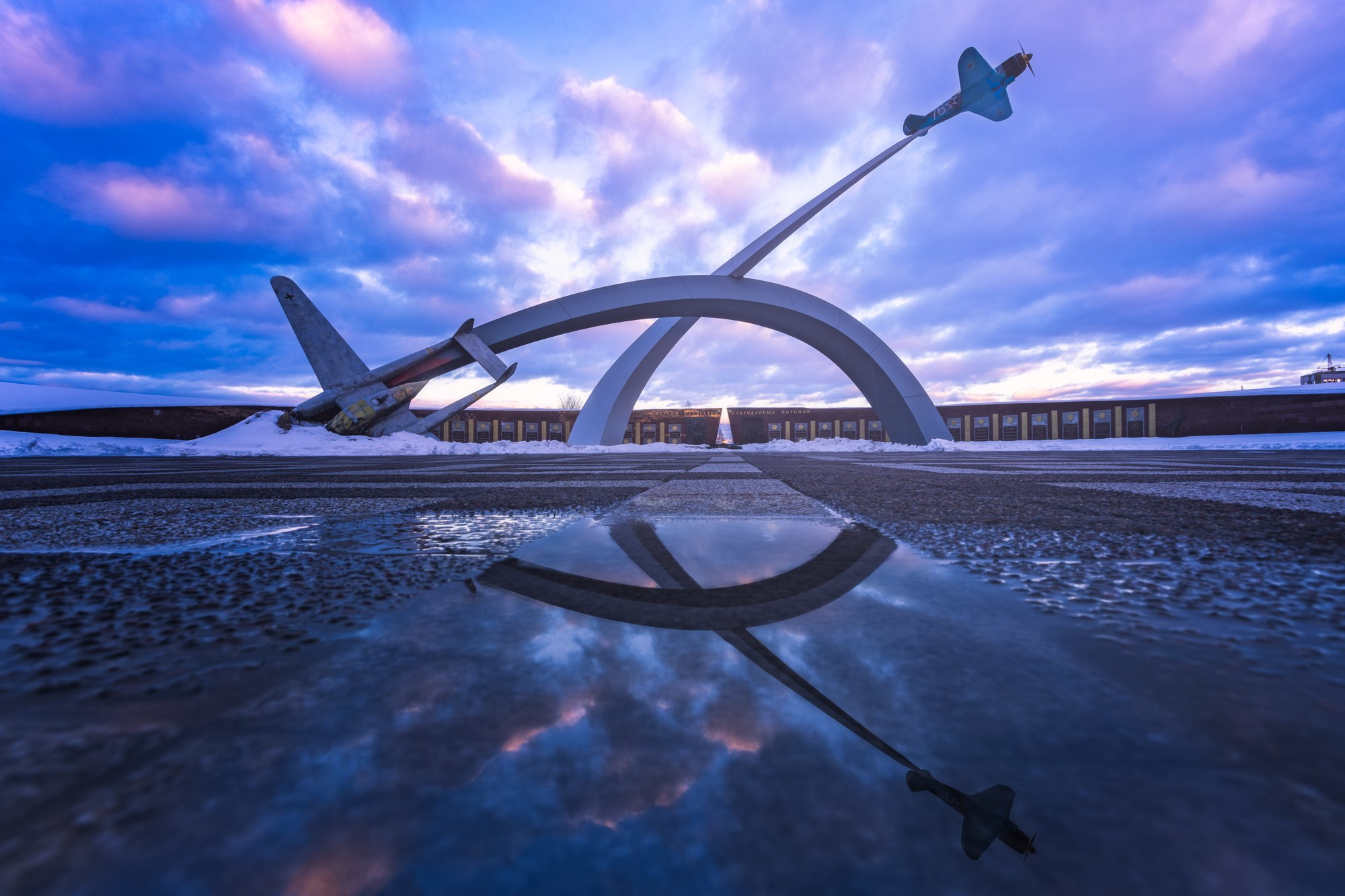 Тула. Мемориал Защитникам неба Отечества. Николай Брытков — фотограф в Туле