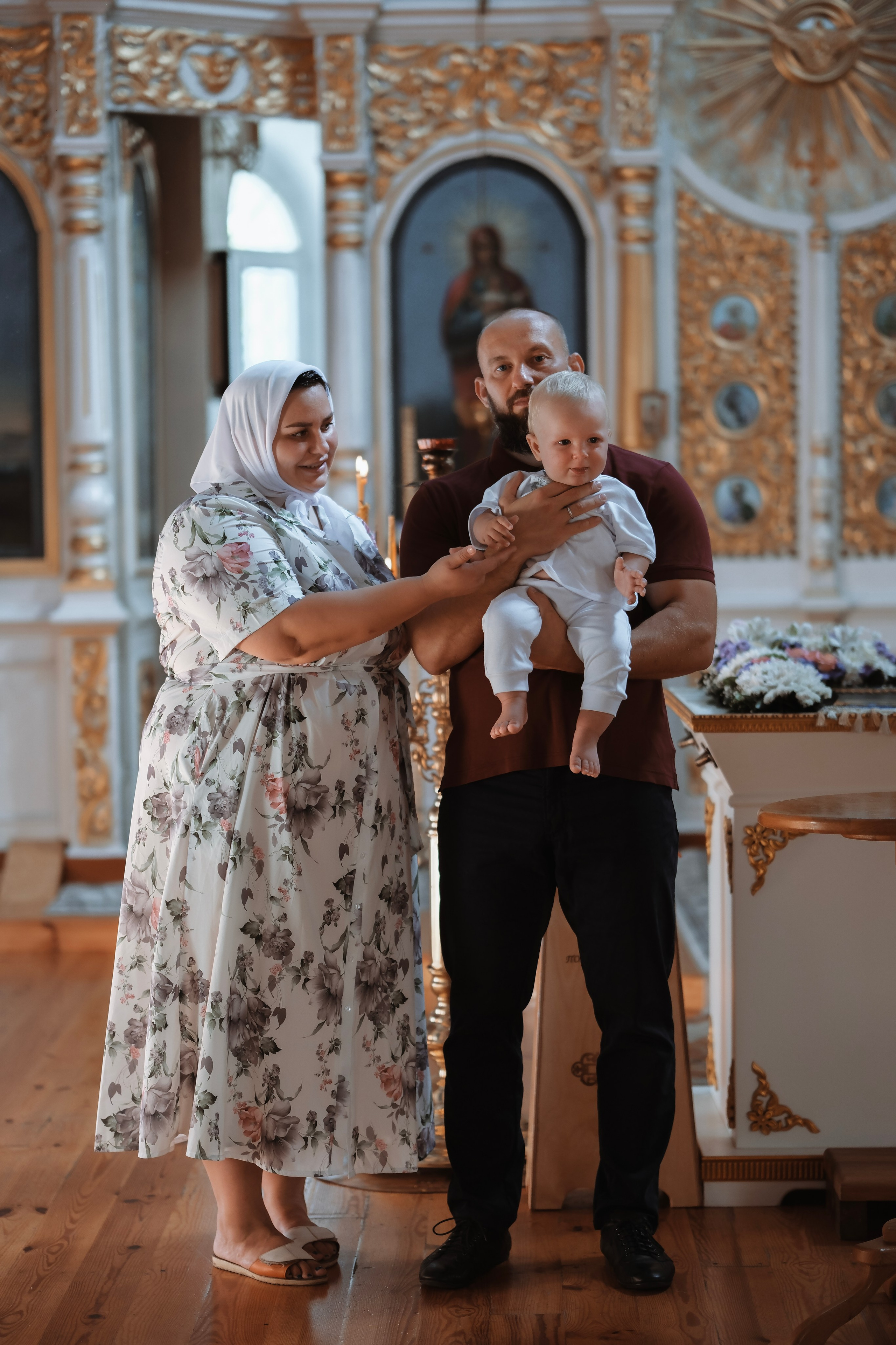 Крещение Тимофея!. Фотограф новорожденных в Брянске Анжелика Прохоренкова