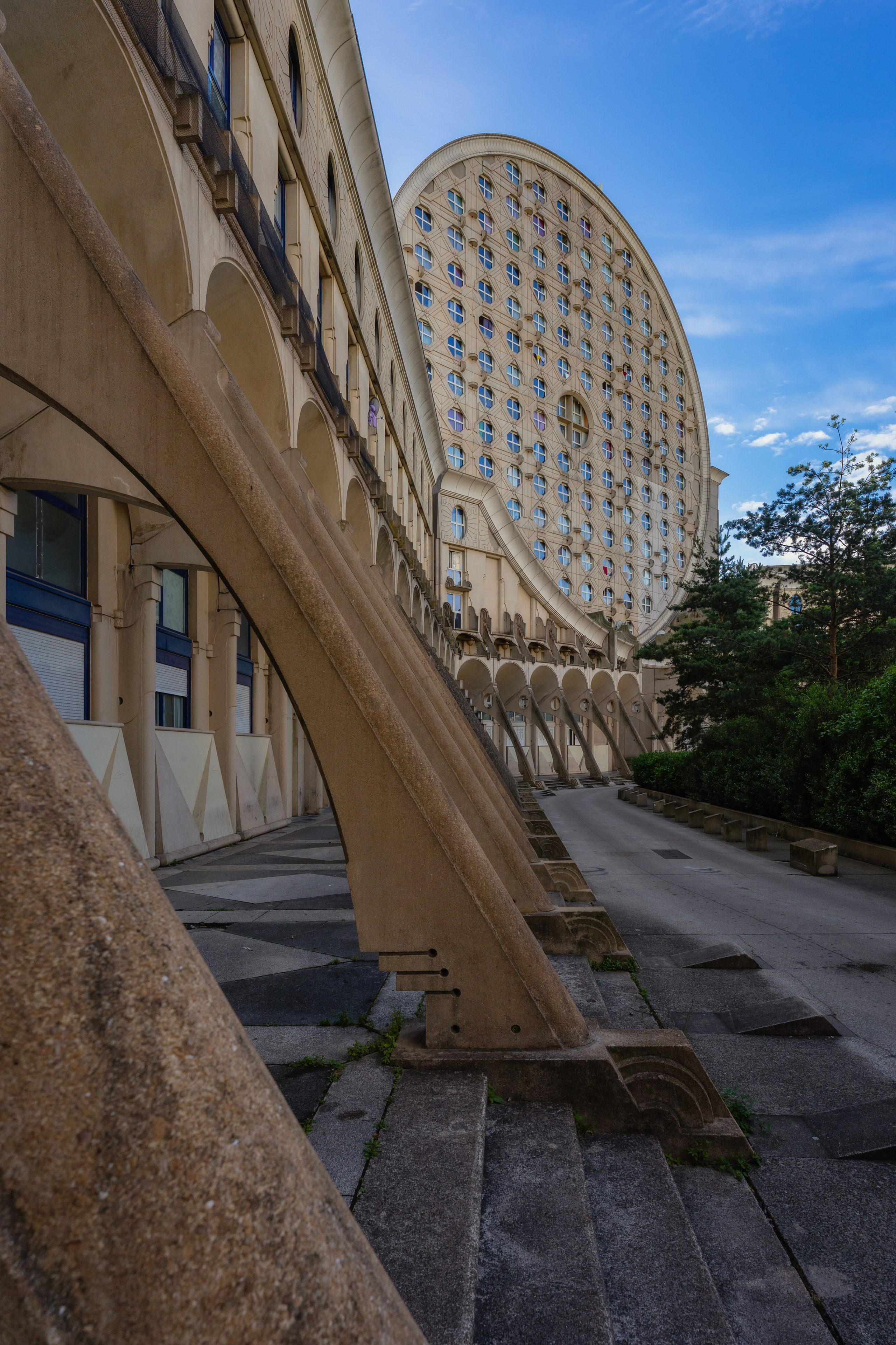 Les Arènes de Picasso | Paris, France. Архитектурный фотограф Кирилл Цыбенко. Работаю в Москве и по всей России