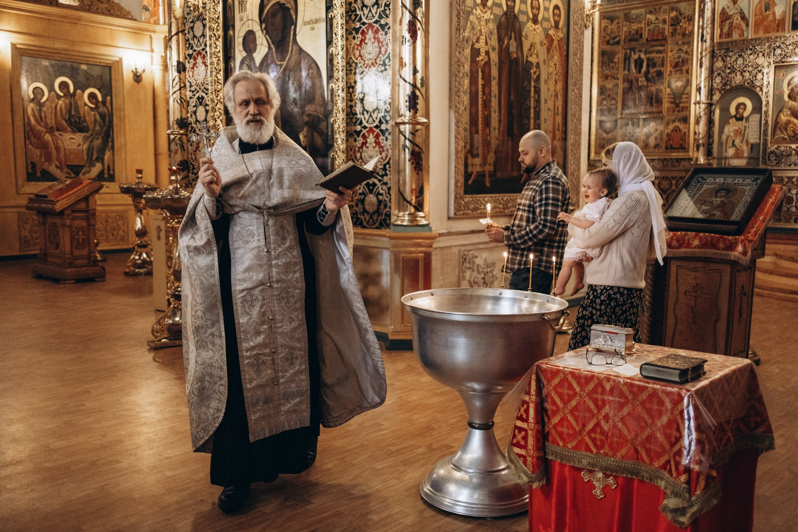 Крещение. Семейный фотограф в Москве Ксения Аганина