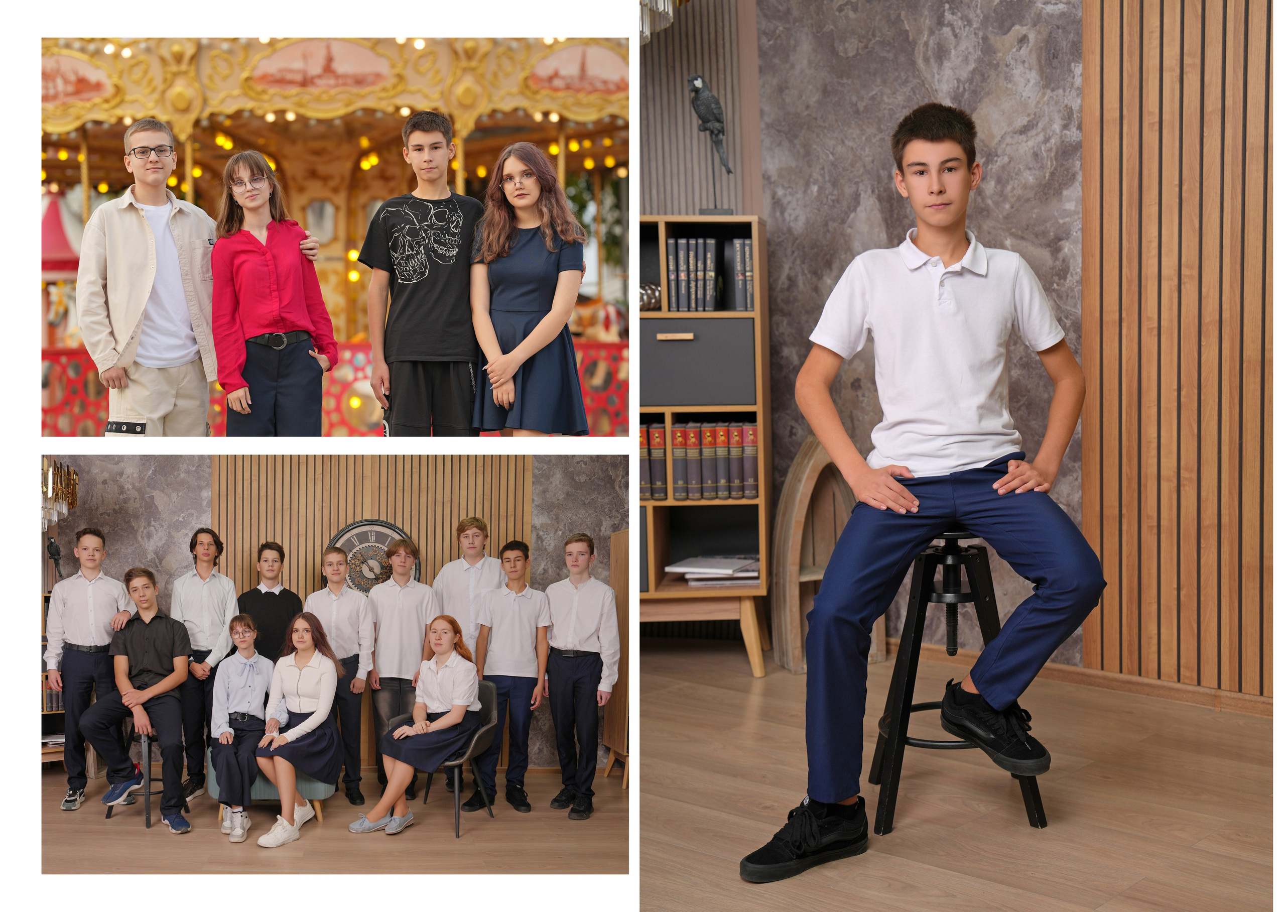 ГИМНАЗИЯ 25 9 «Б» класс. Красивый выпускной альбом в Краснодаре