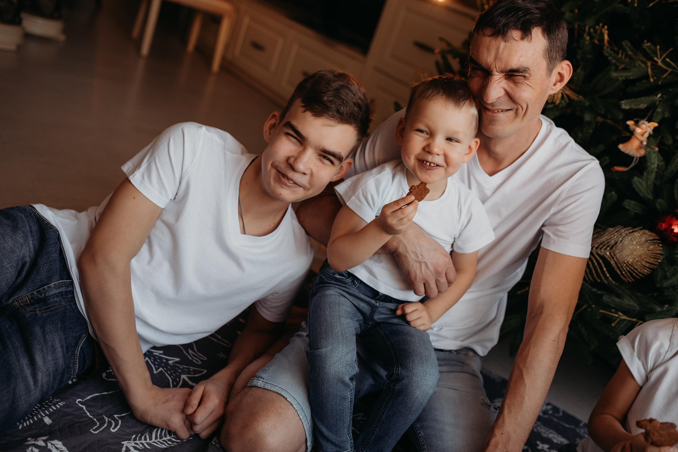 Юлия, Алексей, Тихон, Трофим и Потап. Семейный и детский фотограф в Новосибирске и Краснообске — Анна Ким