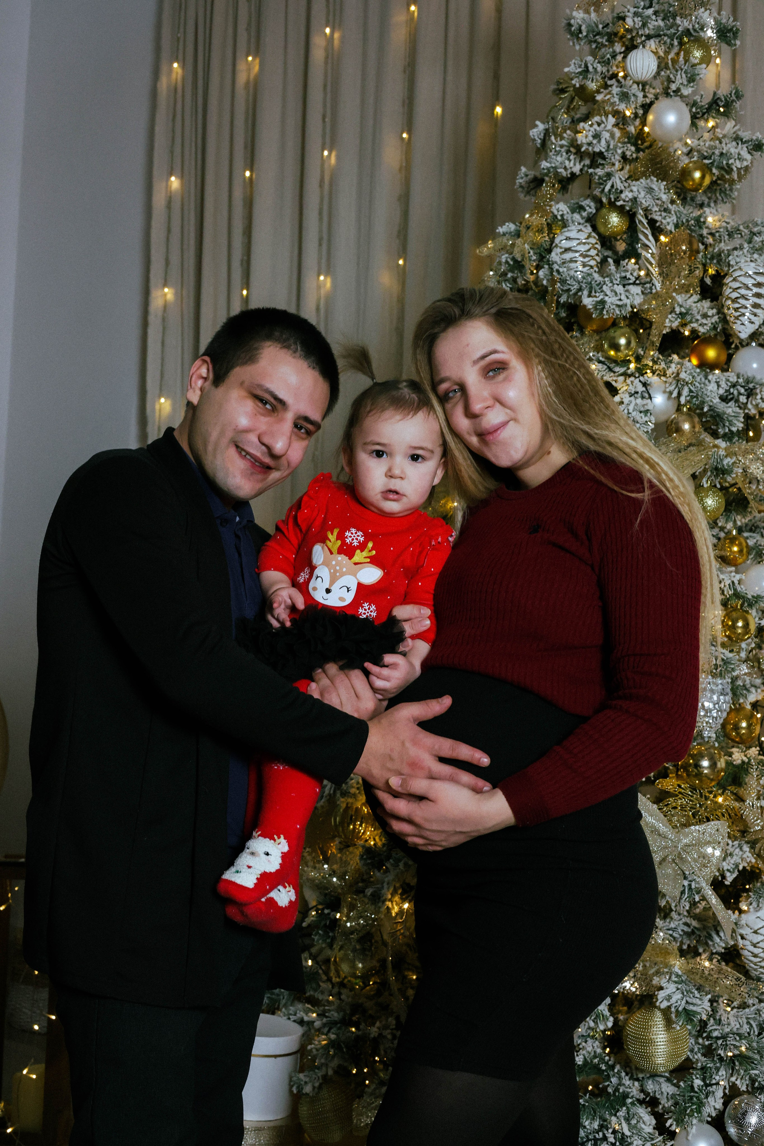 Новогодняя история «Анастасия и ее семья». Фотограф в Москве Анастасия Калинина