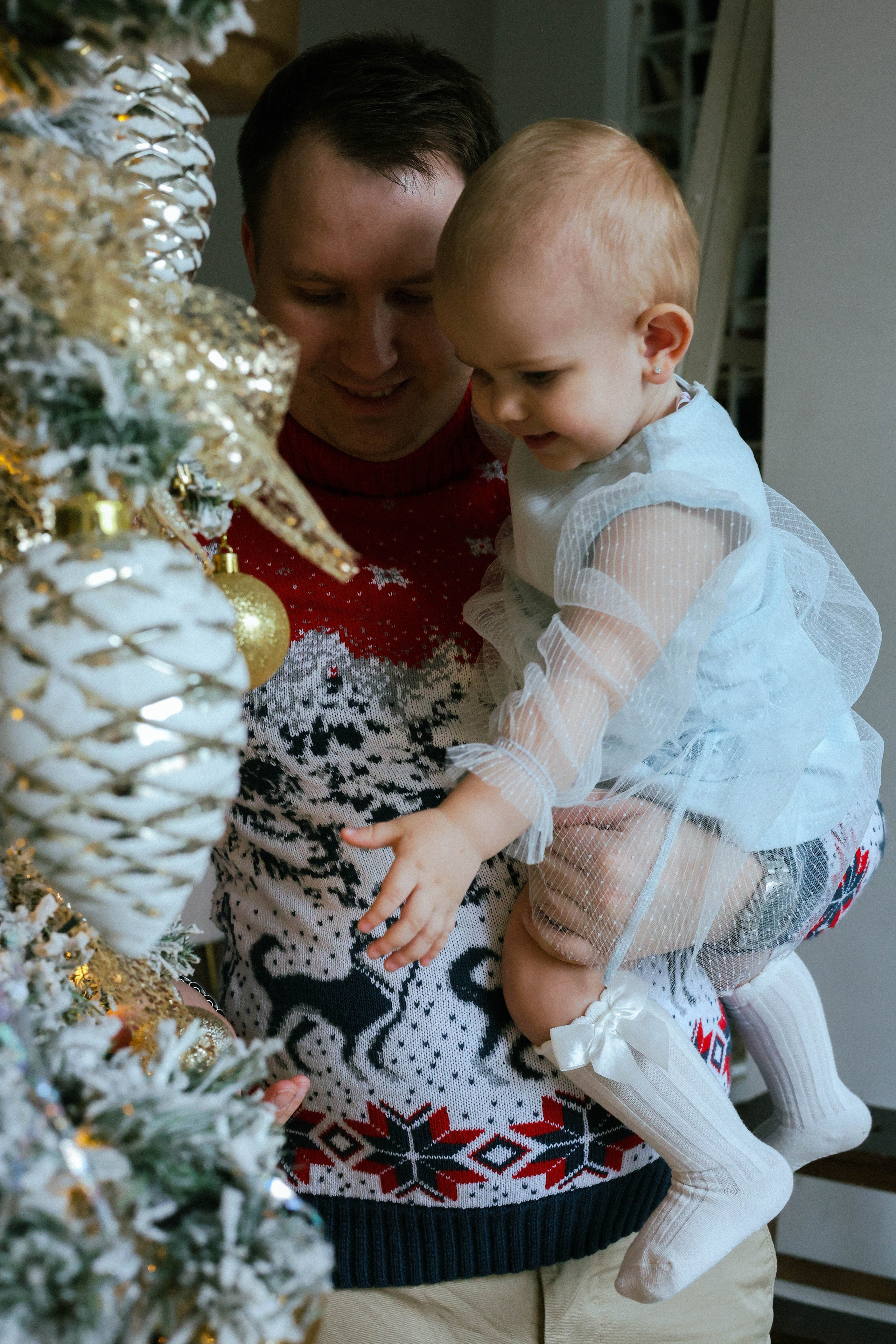 Новогодняя история «Ирина и ее семья». Фотограф в Москве Анастасия Калинина