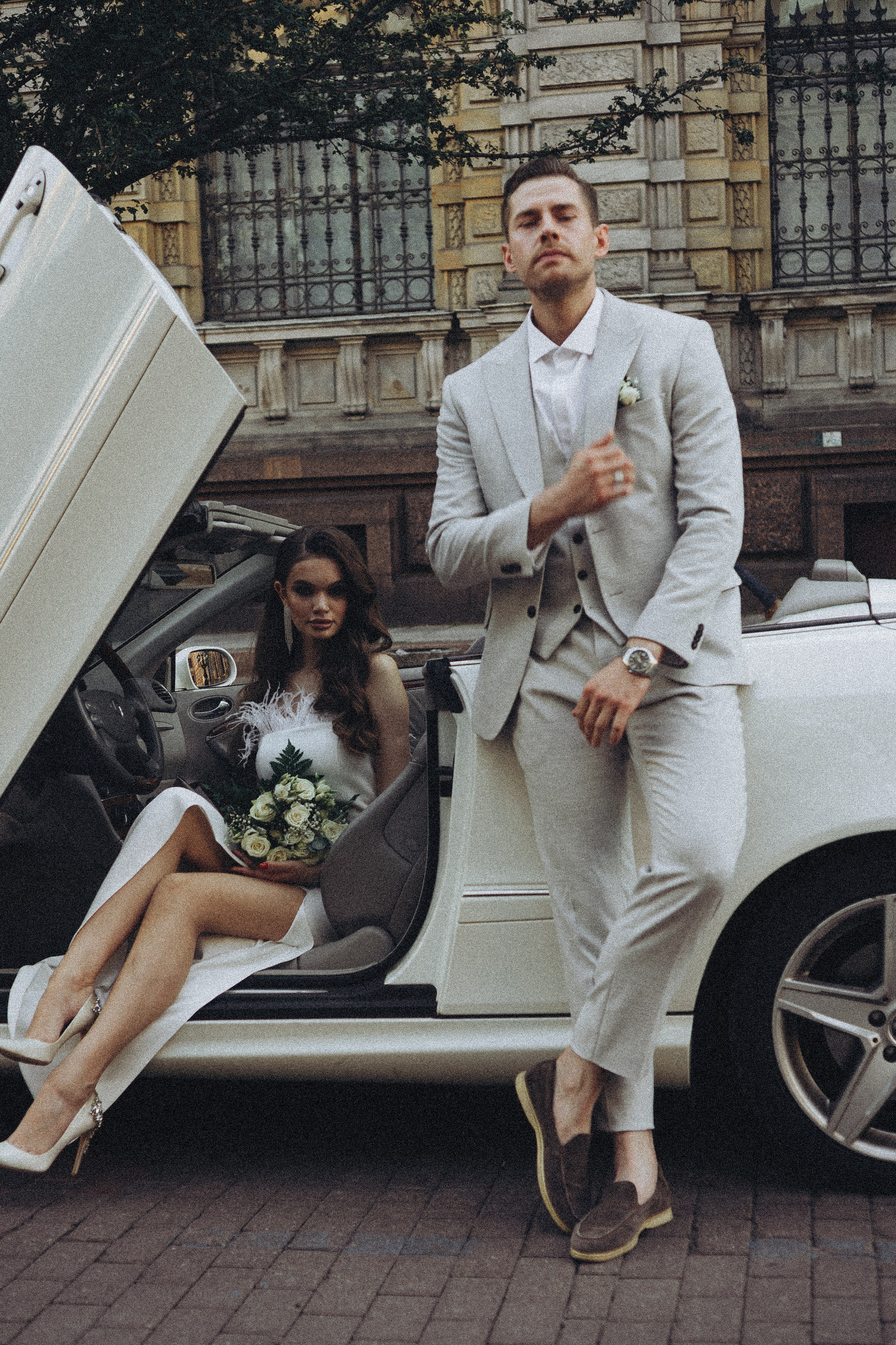 Свадебная сьемка у академии Штиглица. Профессиональный фотограф, Санкт-Петербург — Виктория Богомолова