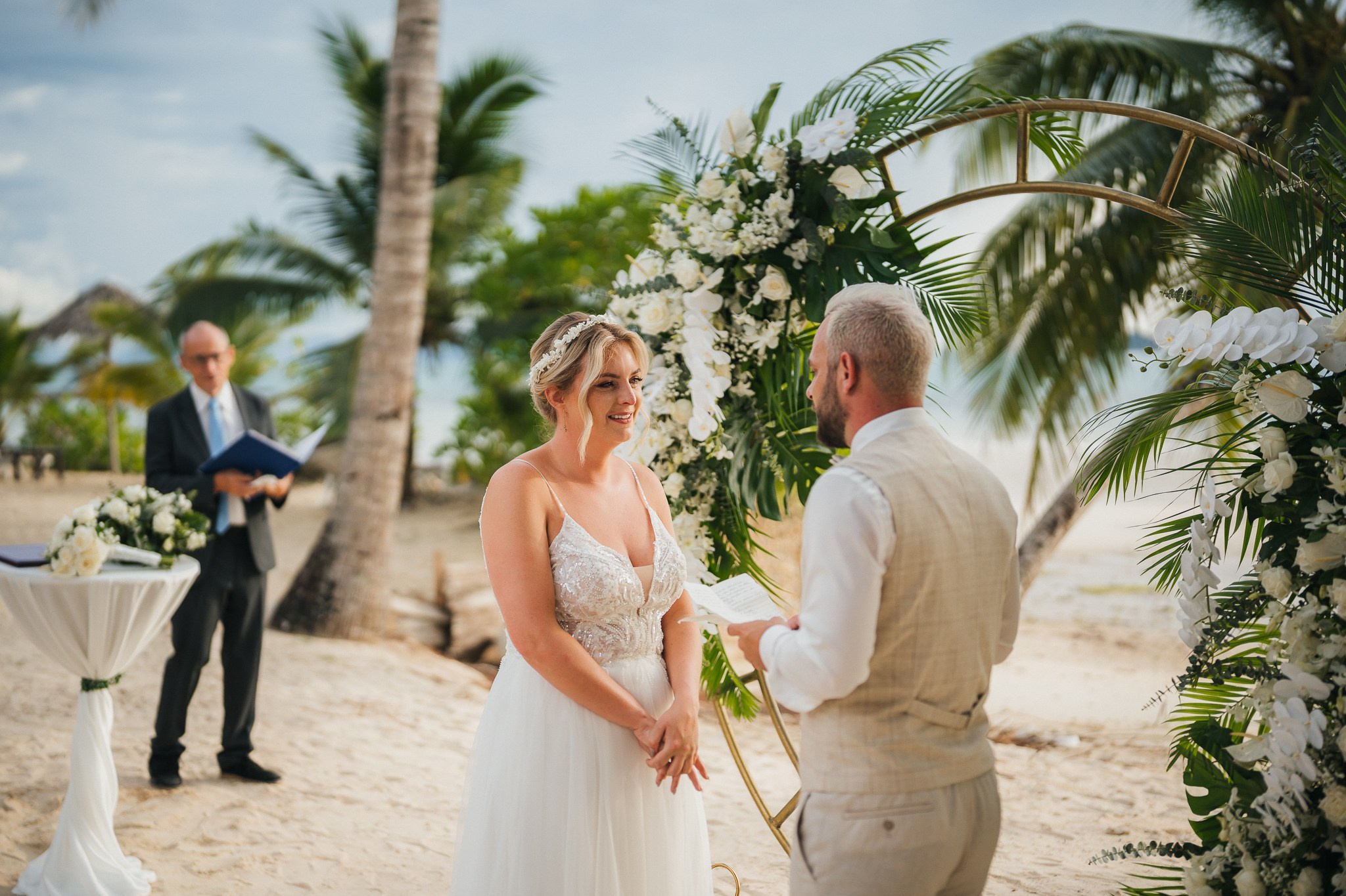 Tanja and Jean Pierre 17.04.2025. Mariage à Koh Samui, en Thaïlande. Whatsapp: +66 94 3 650 301