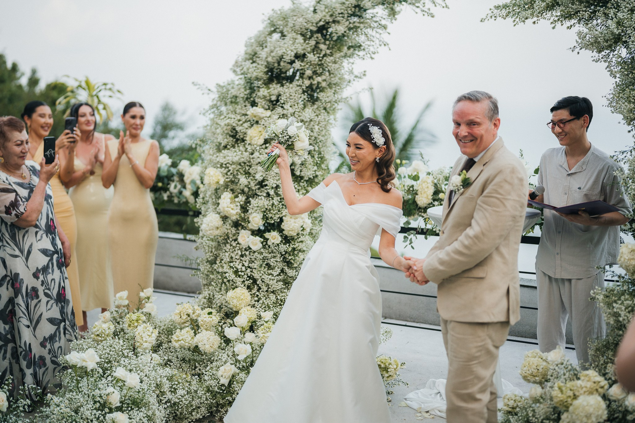 Ocean View Villa Wedding
