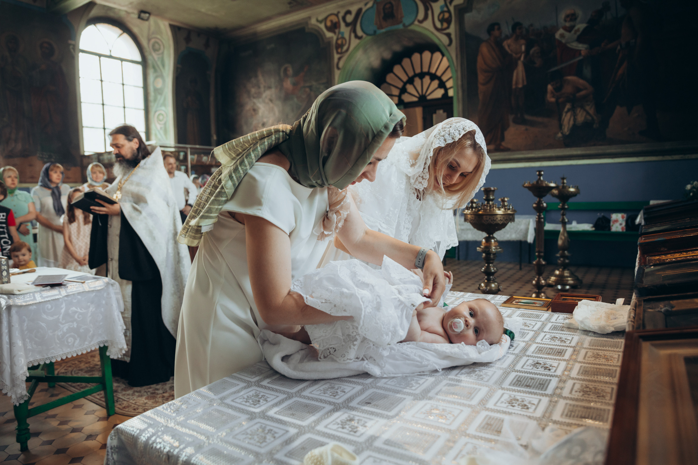 Таинство Крещения. Фотограф Евгений Горпиняк