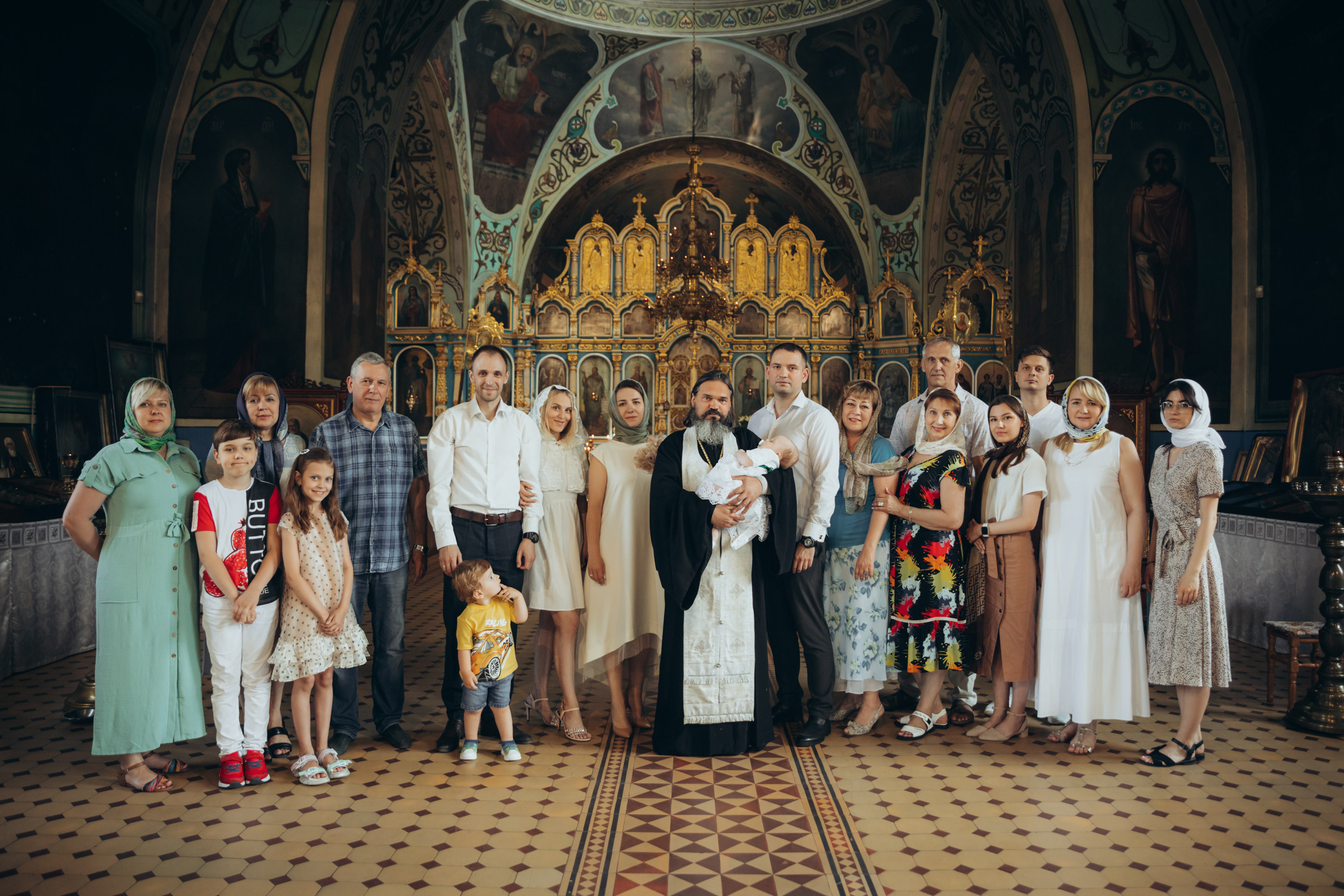 Таинство Крещения. Фотограф Евгений Горпиняк