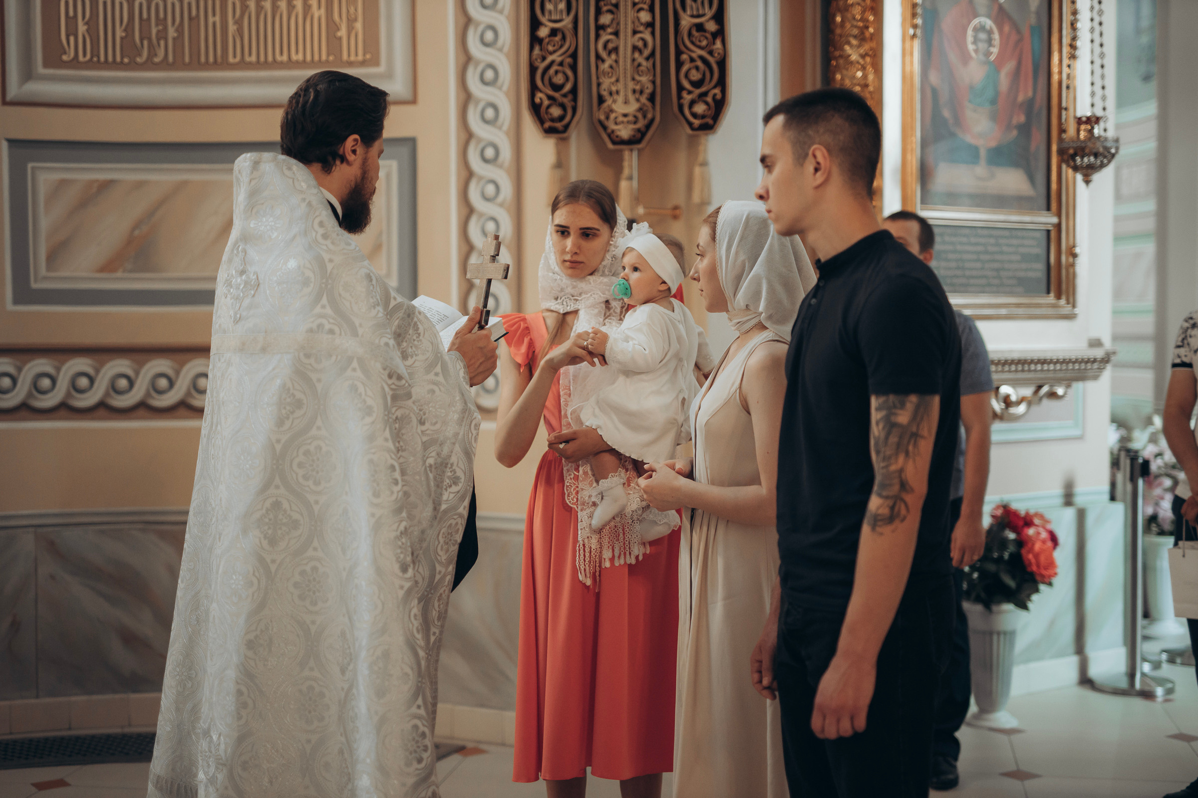 Таинство Крещения. Фотограф Евгений Горпиняк