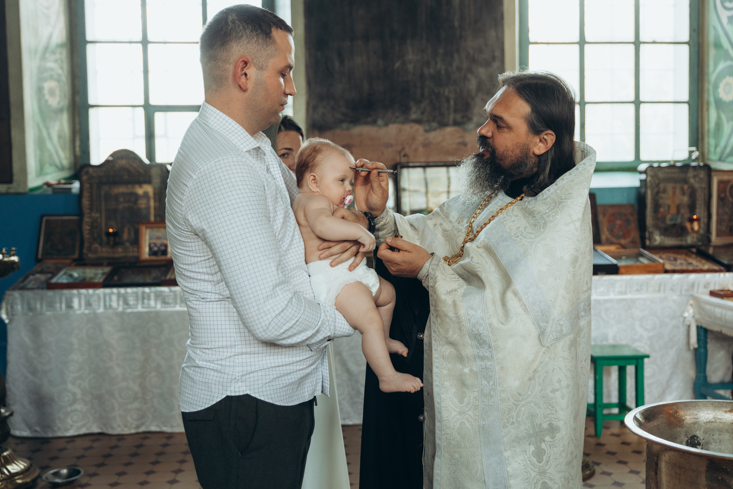 Таинство Крещения. Фотограф Евгений Горпиняк