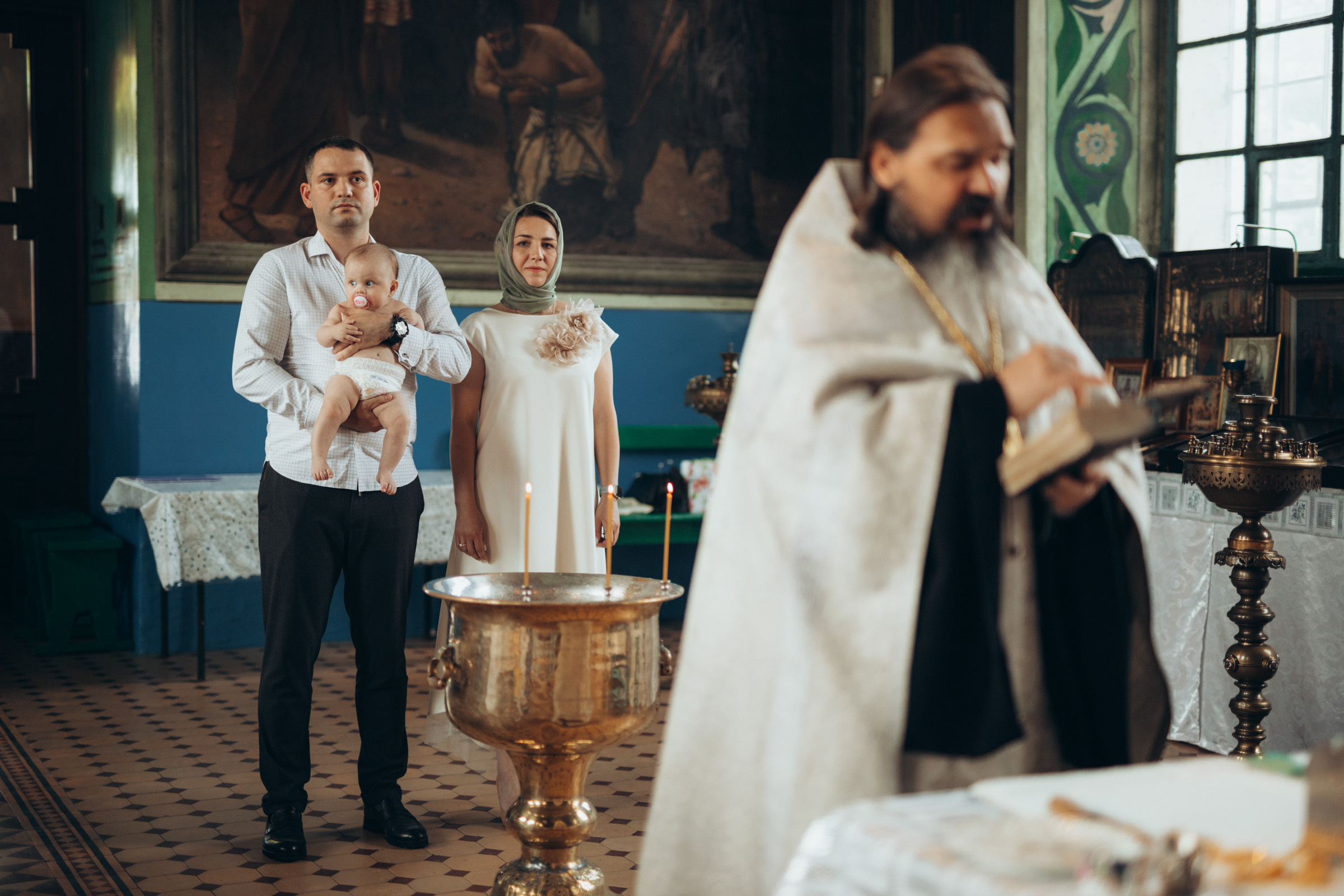 Таинство Крещения. Фотограф Евгений Горпиняк