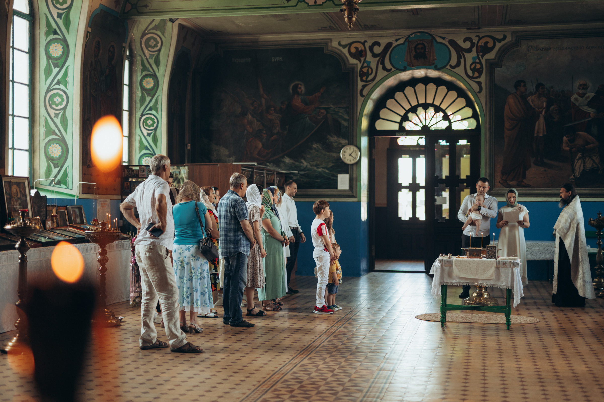 Таинство Крещения. Фотограф Евгений Горпиняк