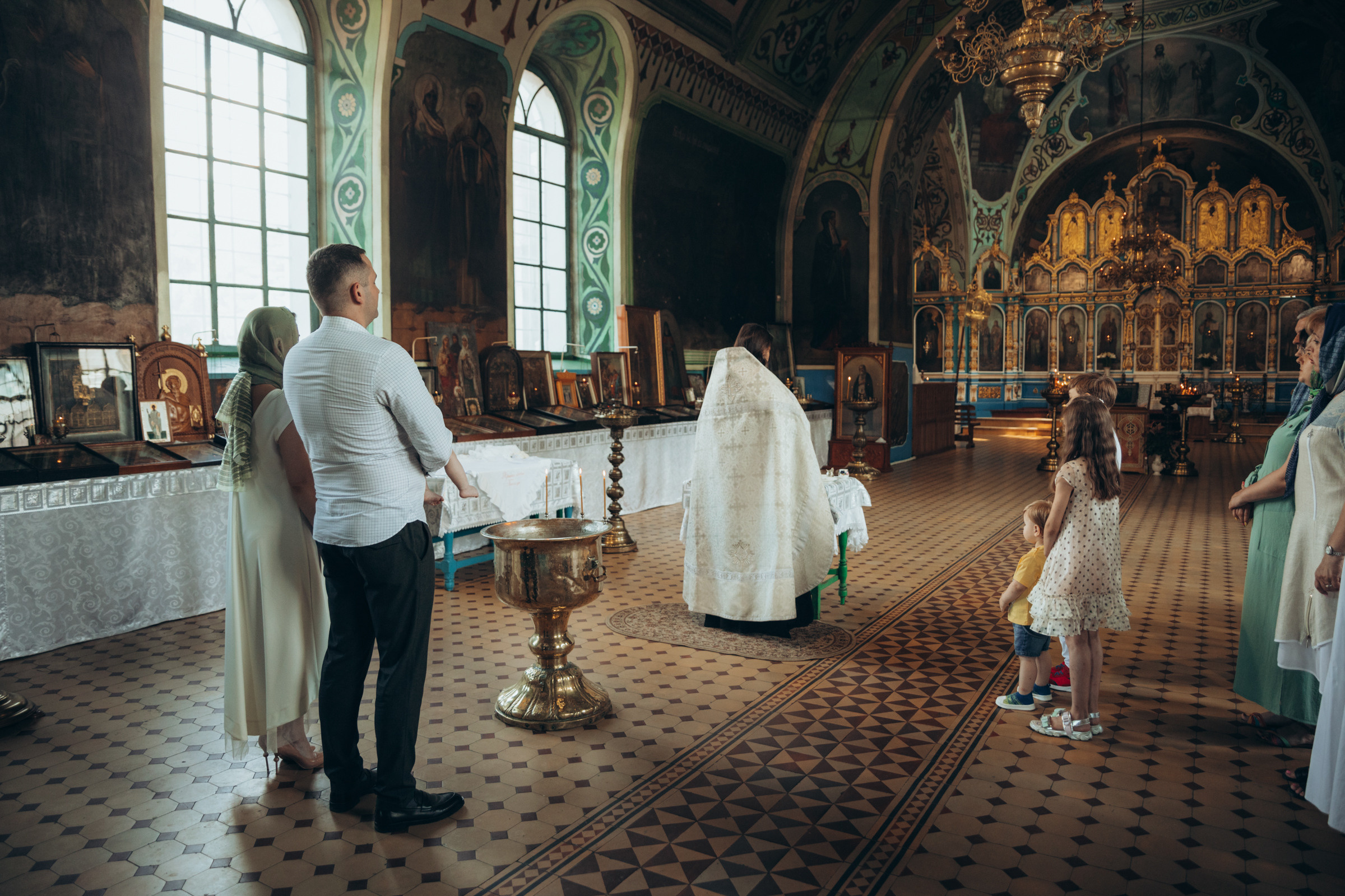 Таинство Крещения. Фотограф Евгений Горпиняк