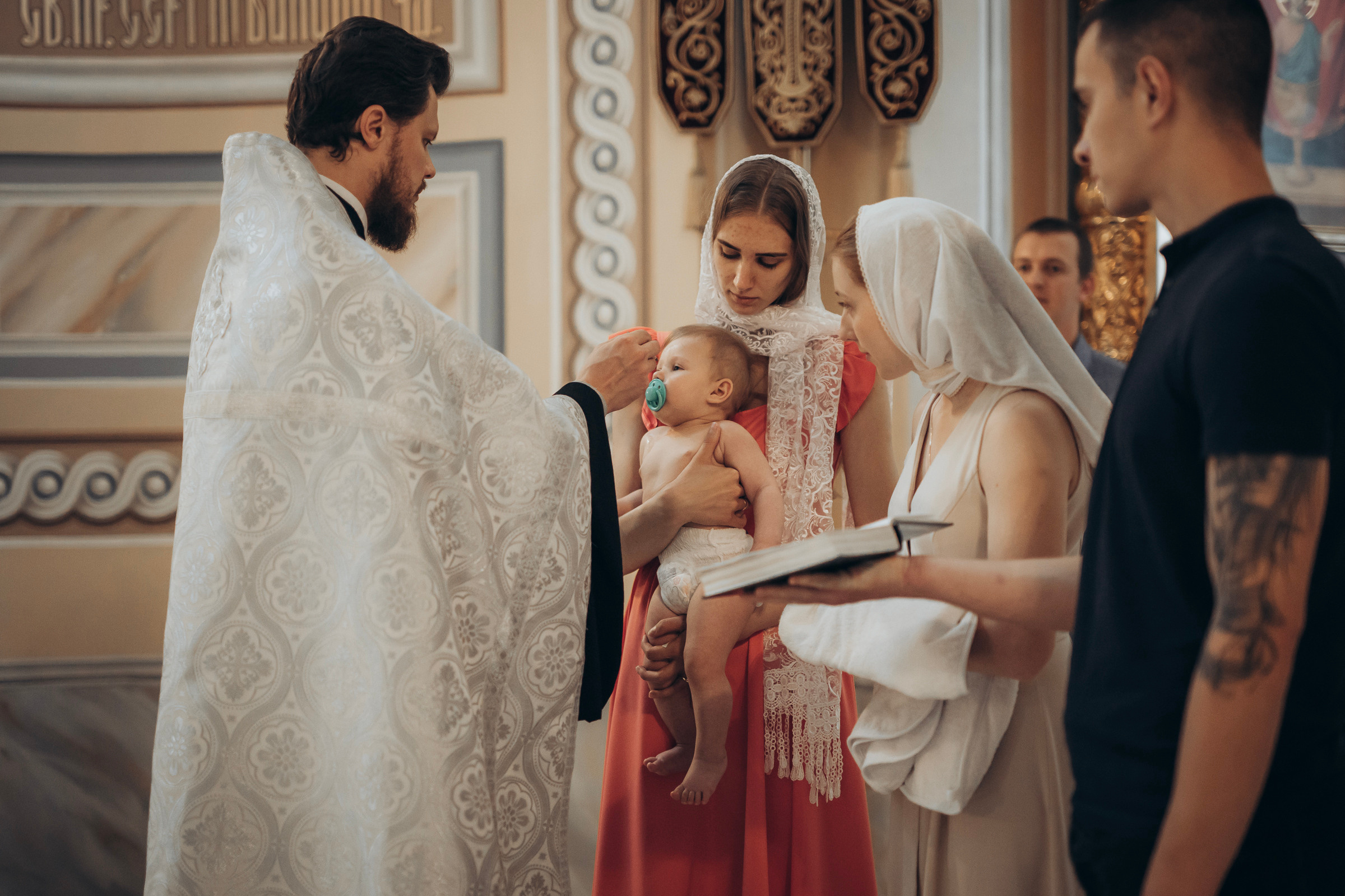 Таинство Крещения. Фотограф Евгений Горпиняк