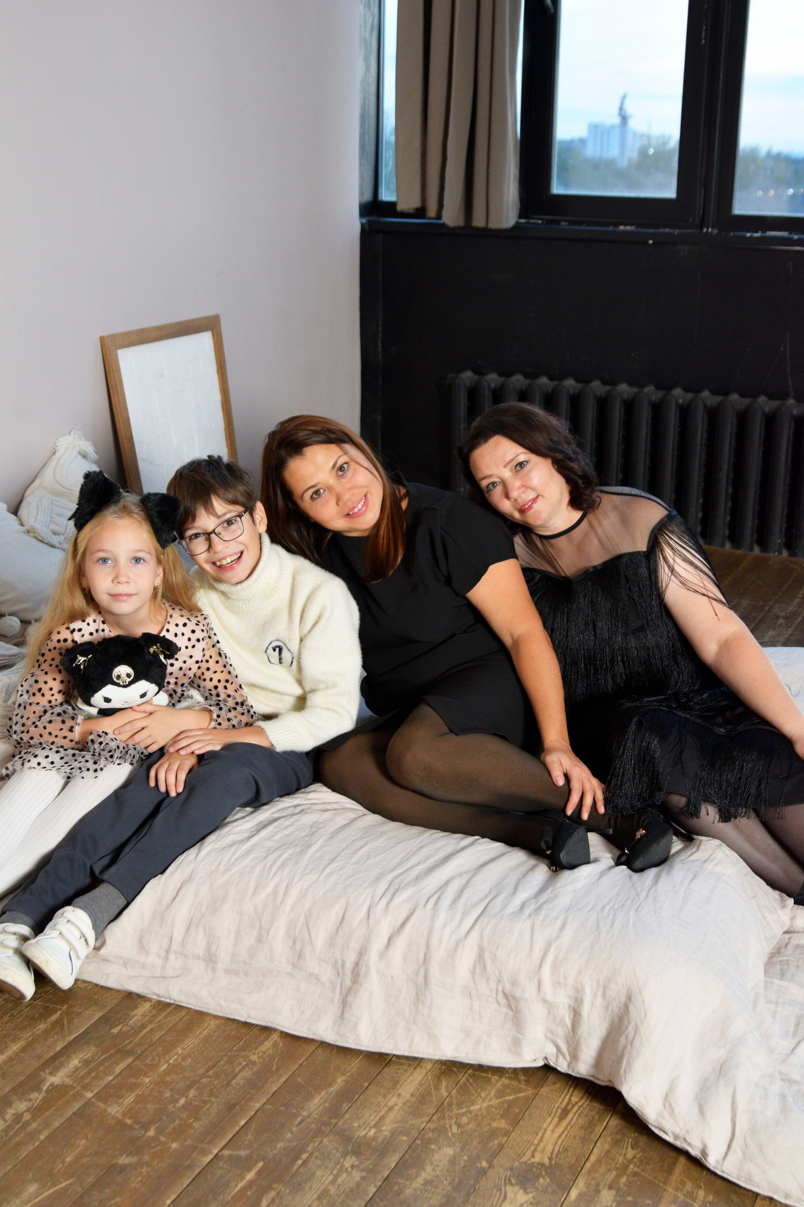 Наталья с семьей. Фотограф в Тольятти и Самаре Анастасия