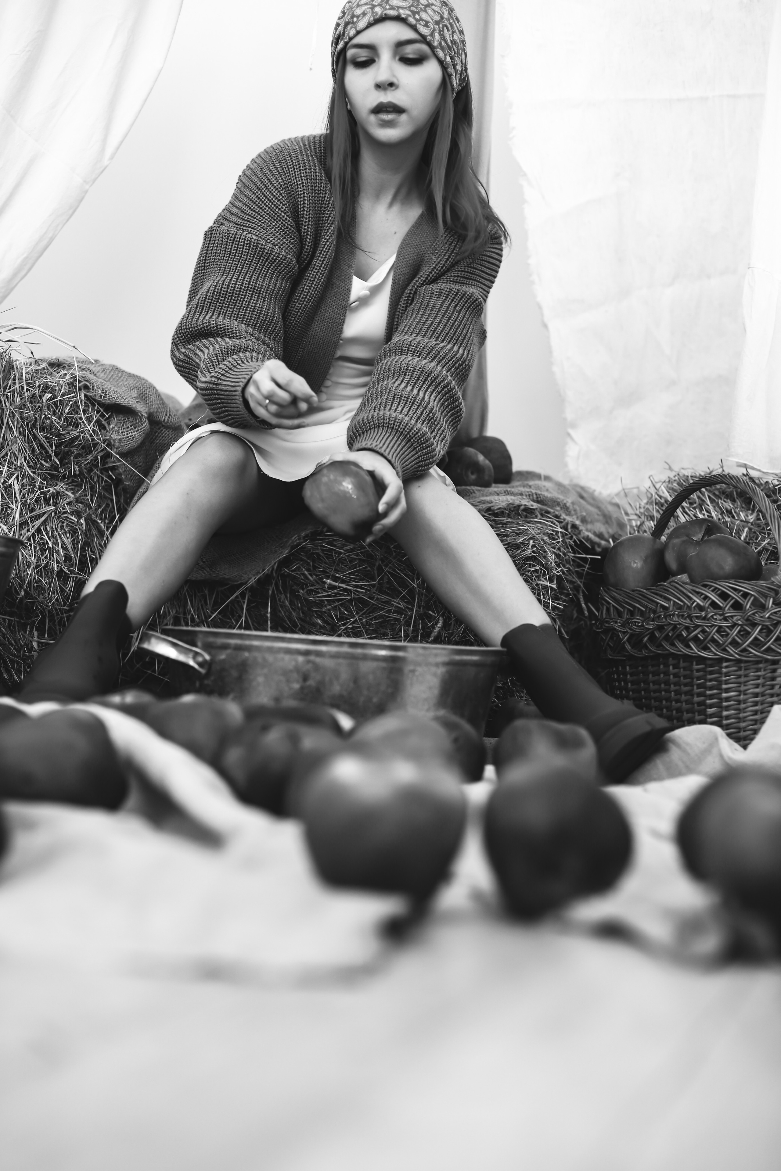 Вика в студии. Elena Sova — семейный и женский фотограф в Санкт-Петербурге