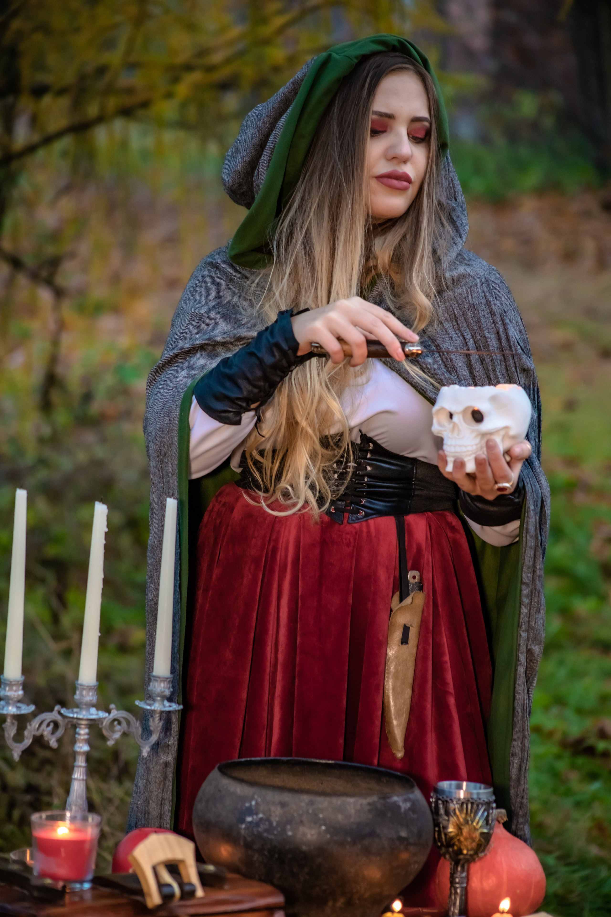 Ведьма из Приютино (хэллоуин). Elena Sova — семейный и женский фотограф в Санкт-Петербурге