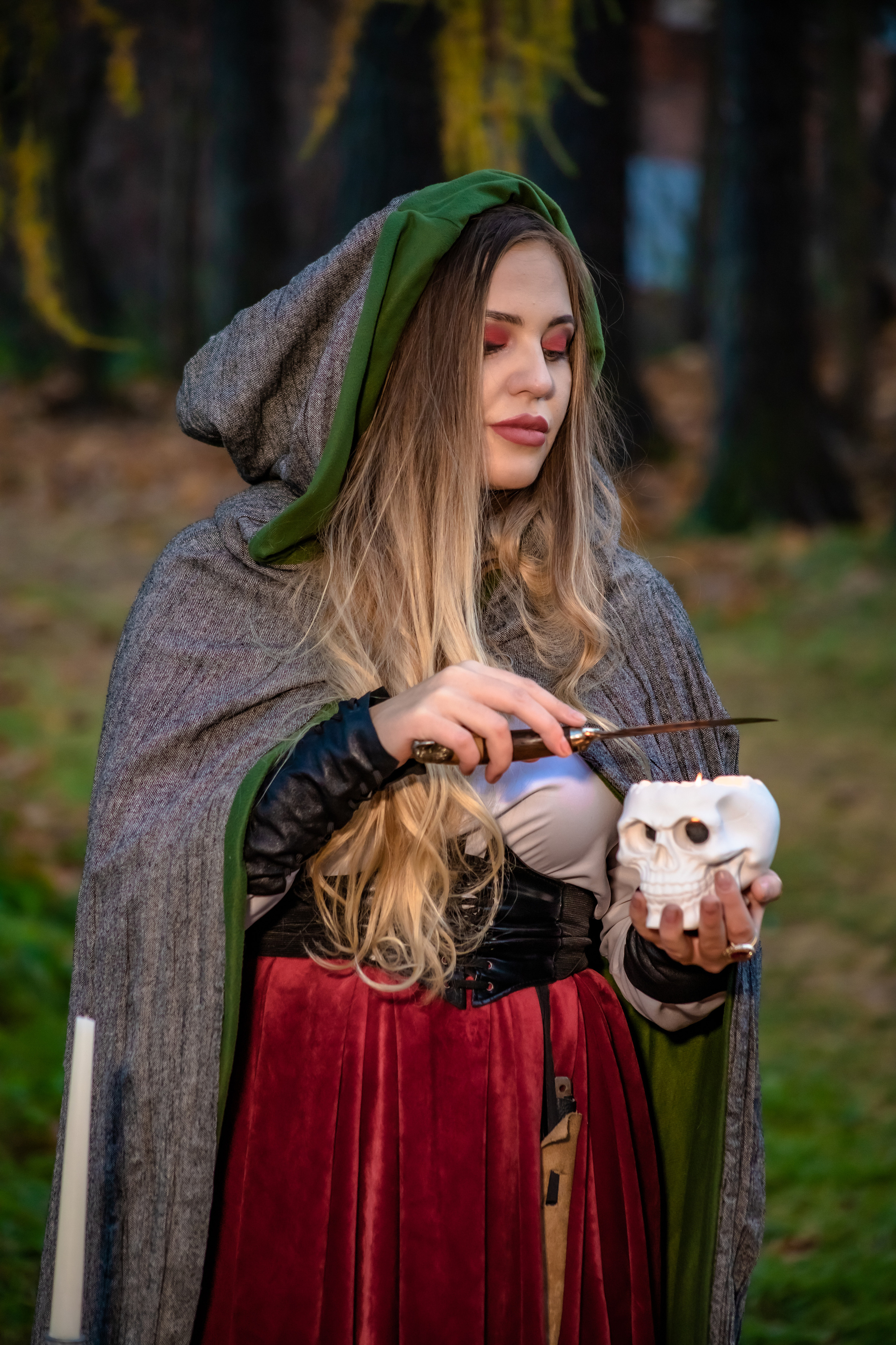 Ведьма из Приютино (хэллоуин). Elena Sova — семейный и женский фотограф в Санкт-Петербурге