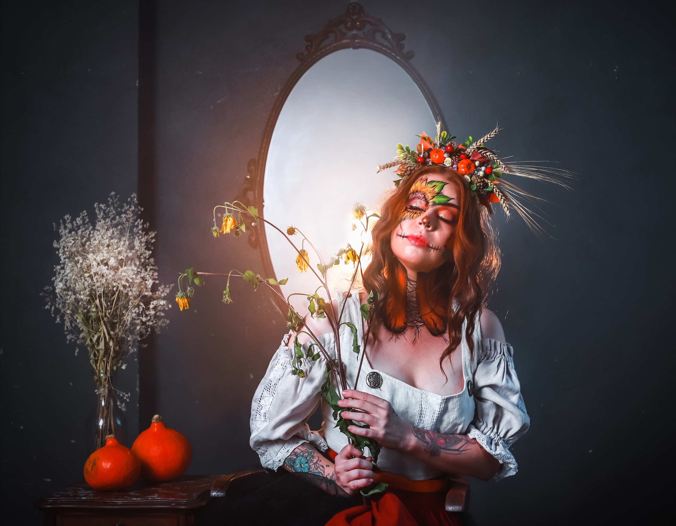 Halloween в студии. Elena Sova — семейный и женский фотограф в Санкт-Петербурге