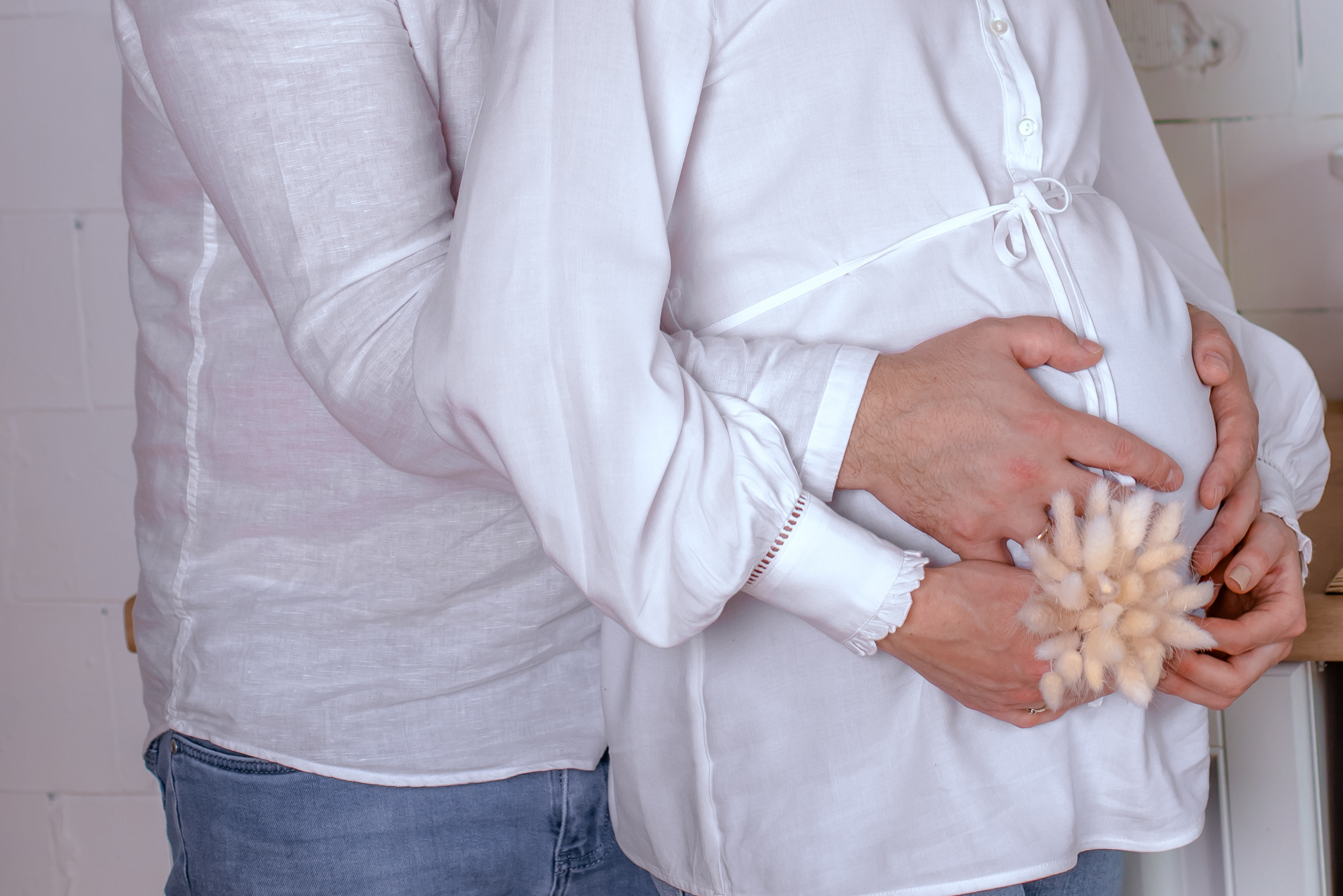 Мария с семьей в студии. Elena Sova — семейный и женский фотограф в Санкт-Петербурге