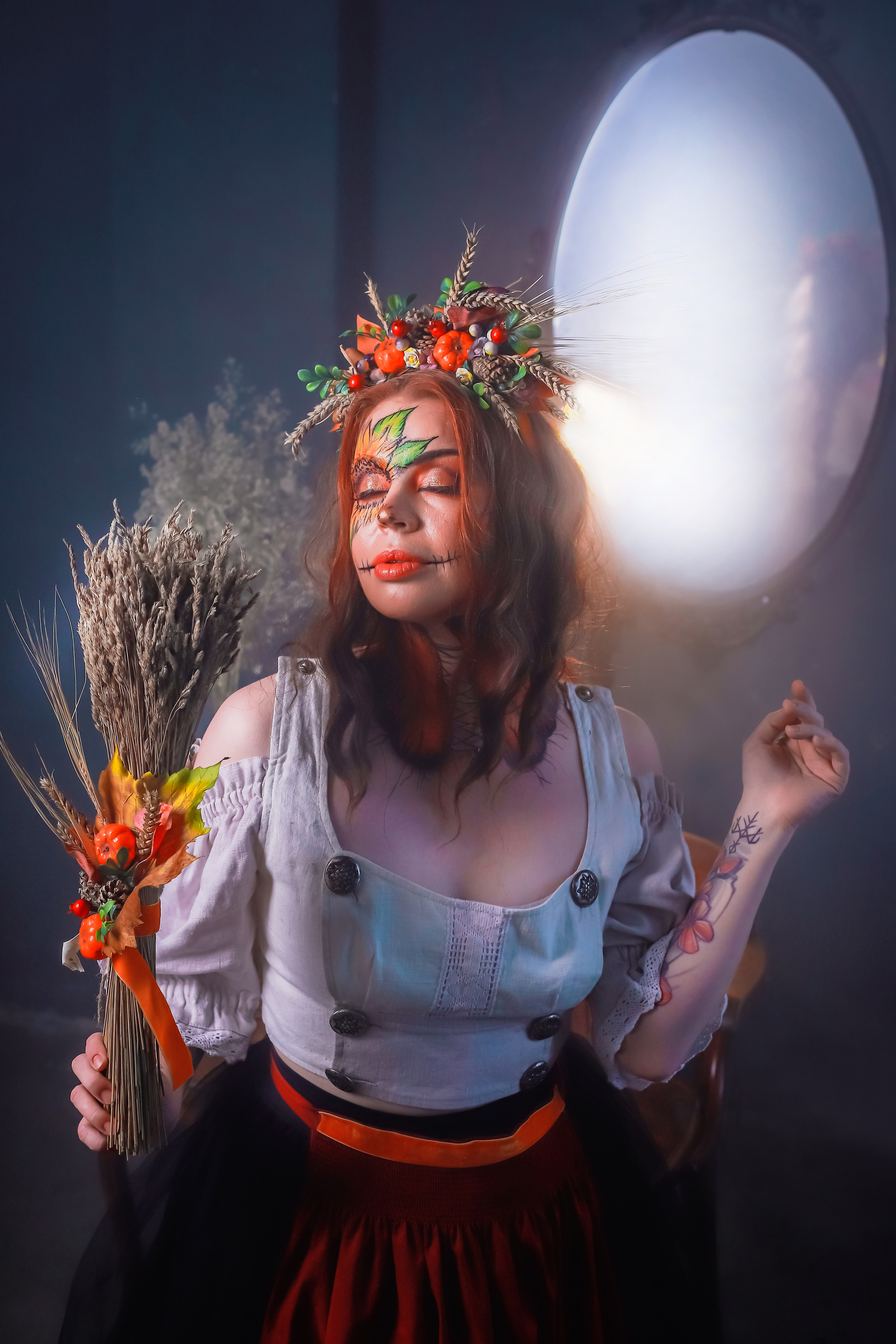 Halloween в студии. Elena Sova — семейный и женский фотограф в Санкт-Петербурге