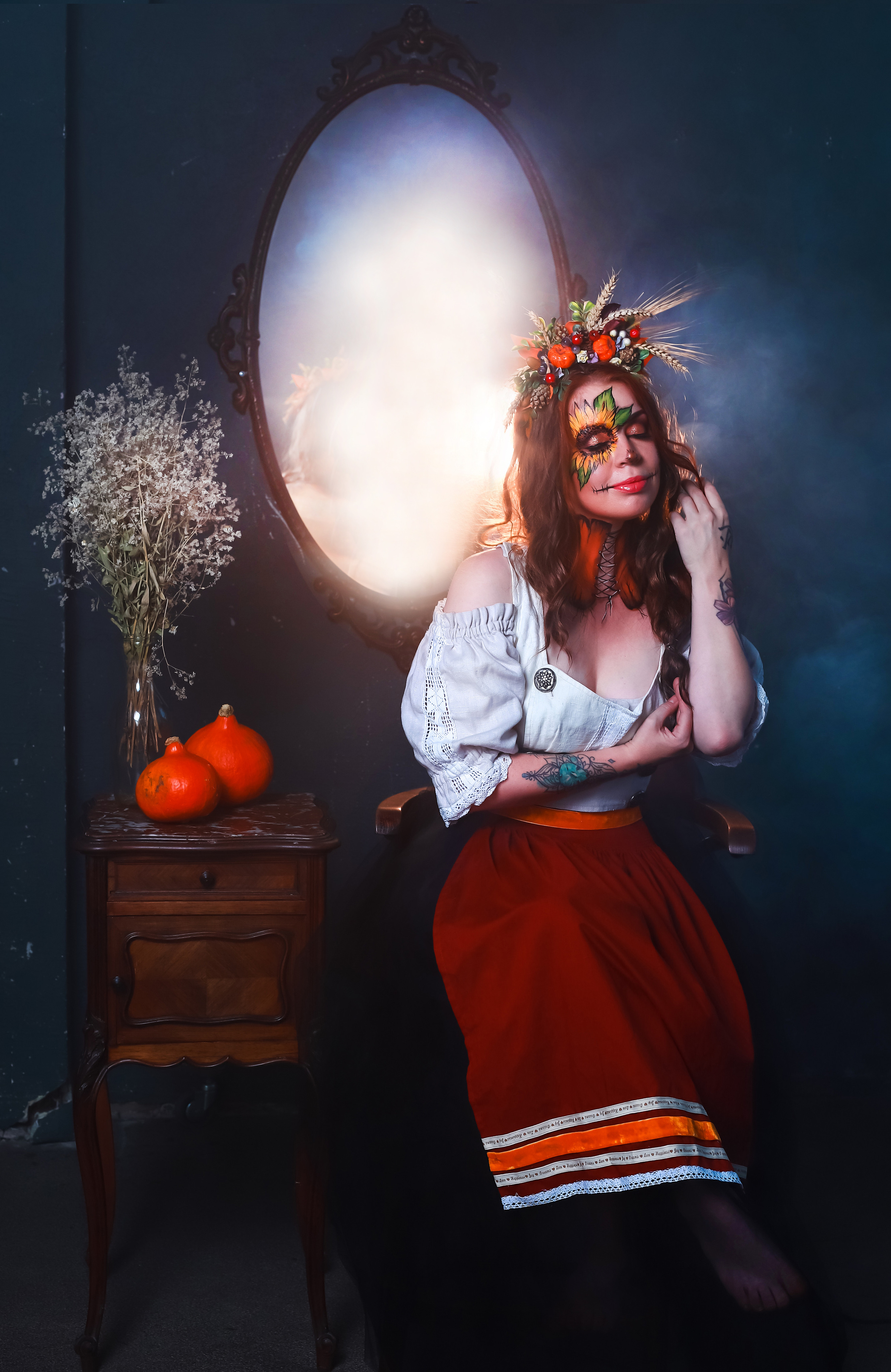 Halloween в студии. Elena Sova — семейный и женский фотограф в Санкт-Петербурге