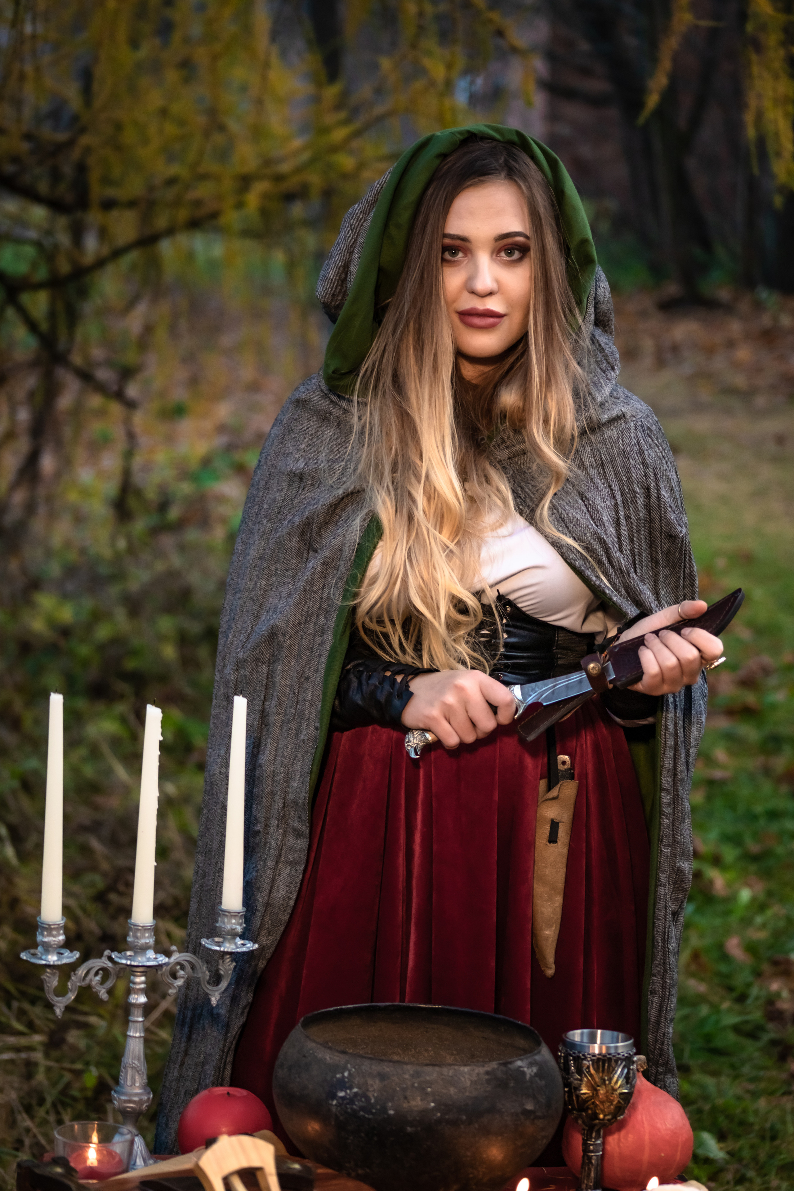 Ведьма из Приютино (хэллоуин). Elena Sova — семейный и женский фотограф в Санкт-Петербурге