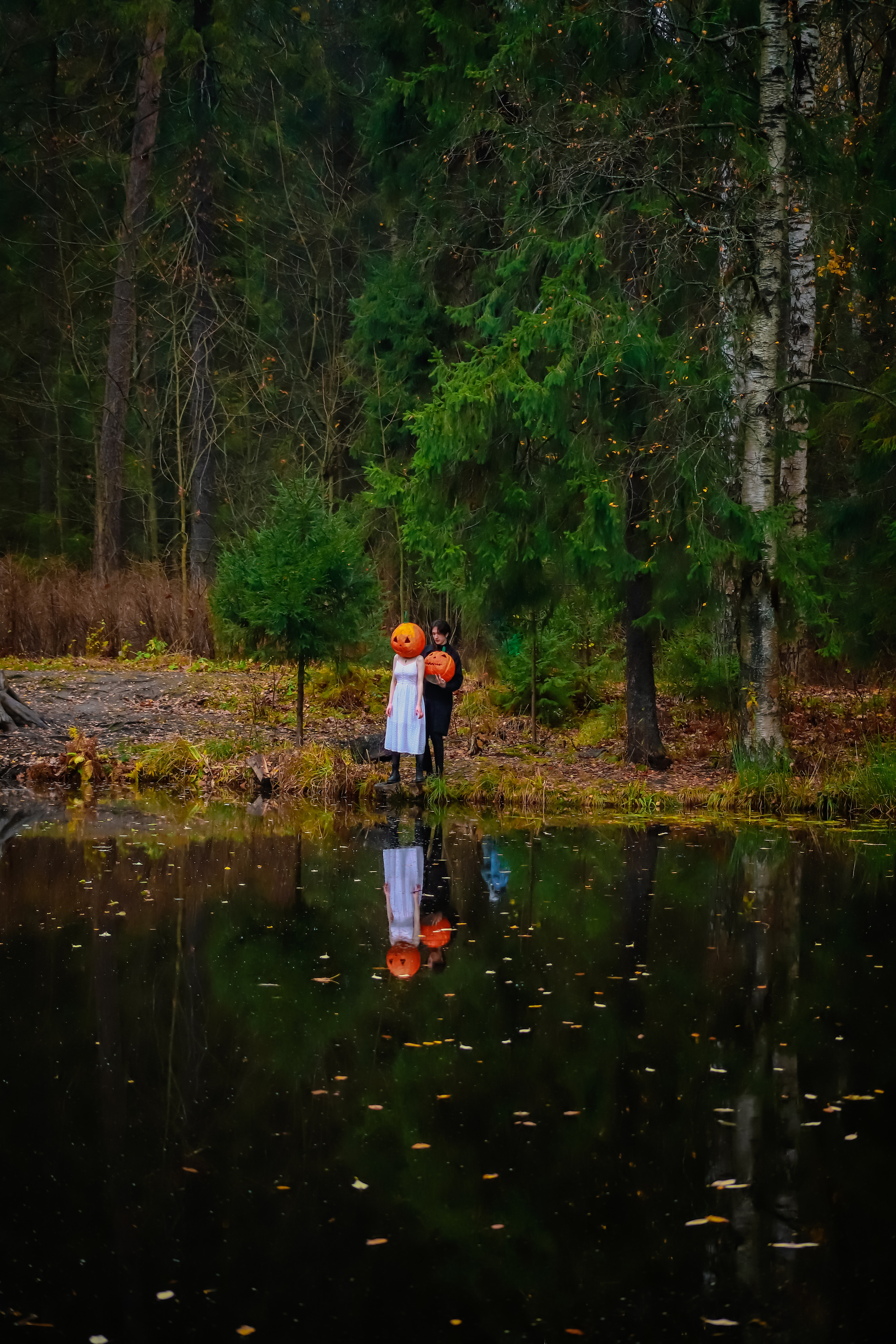 Мистика в Шуваловском (хэллоуин). Elena Sova — семейный и женский фотограф в Санкт-Петербурге