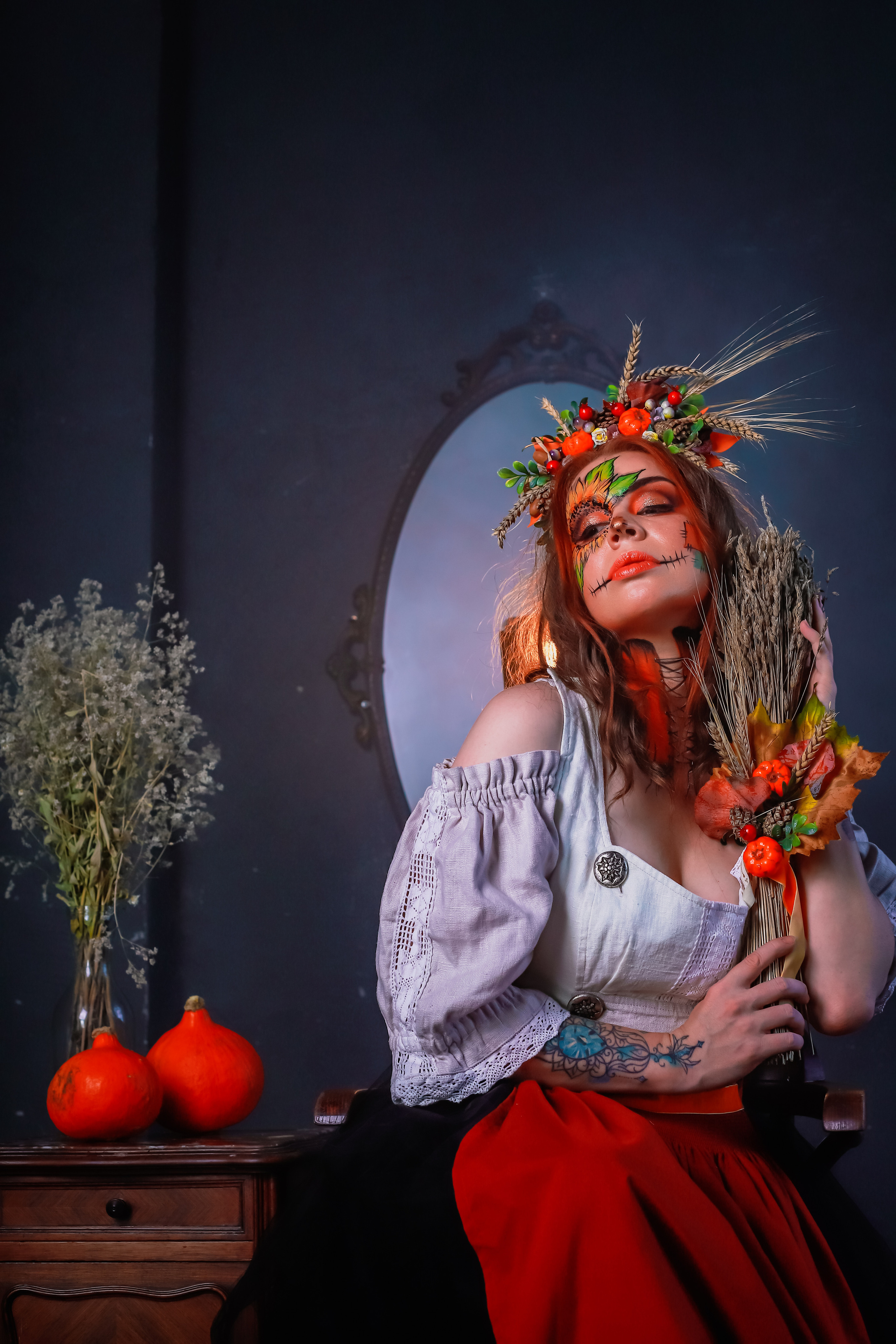 Halloween в студии. Elena Sova — семейный и женский фотограф в Санкт-Петербурге