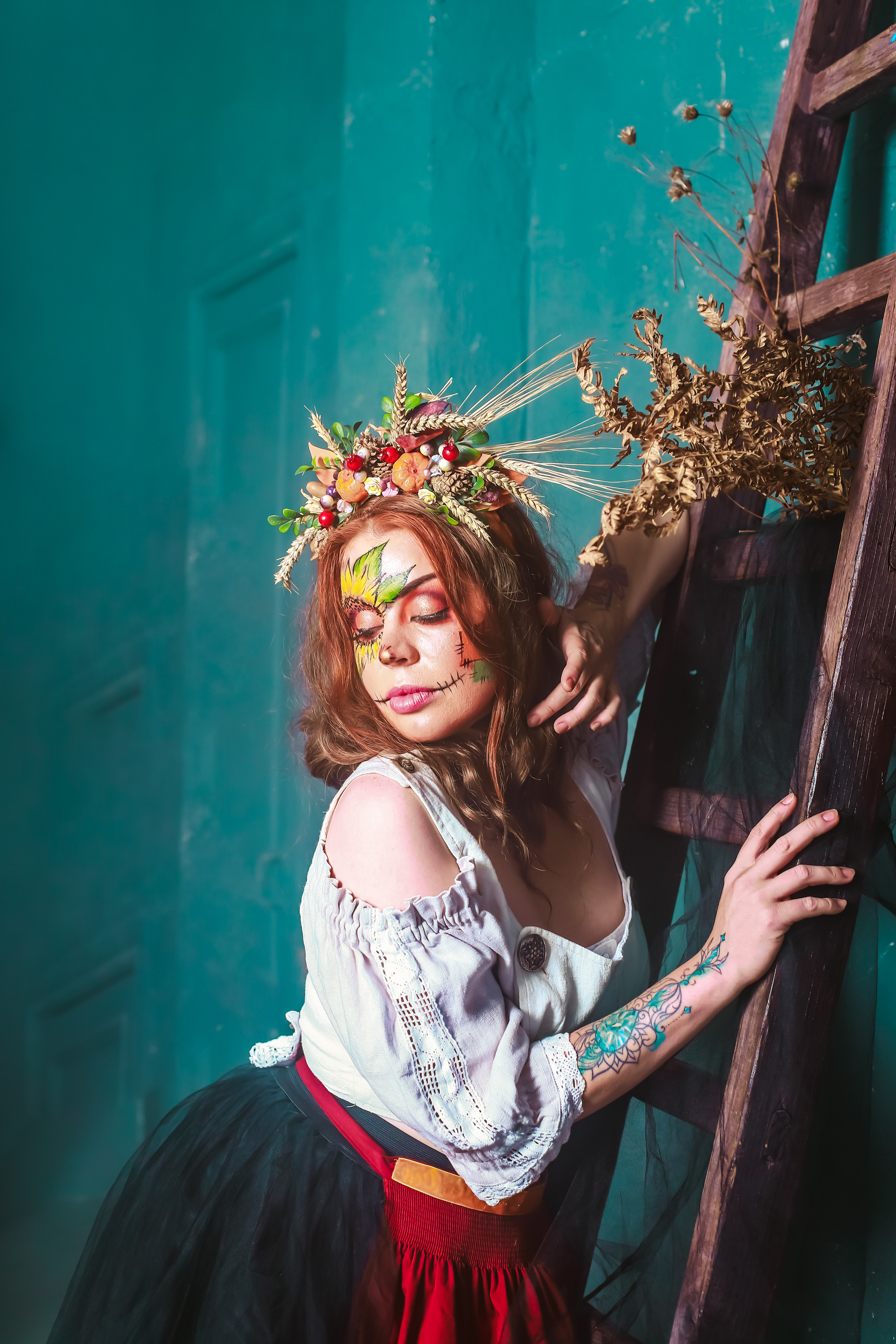 Halloween в студии. Elena Sova — семейный и женский фотограф в Санкт-Петербурге