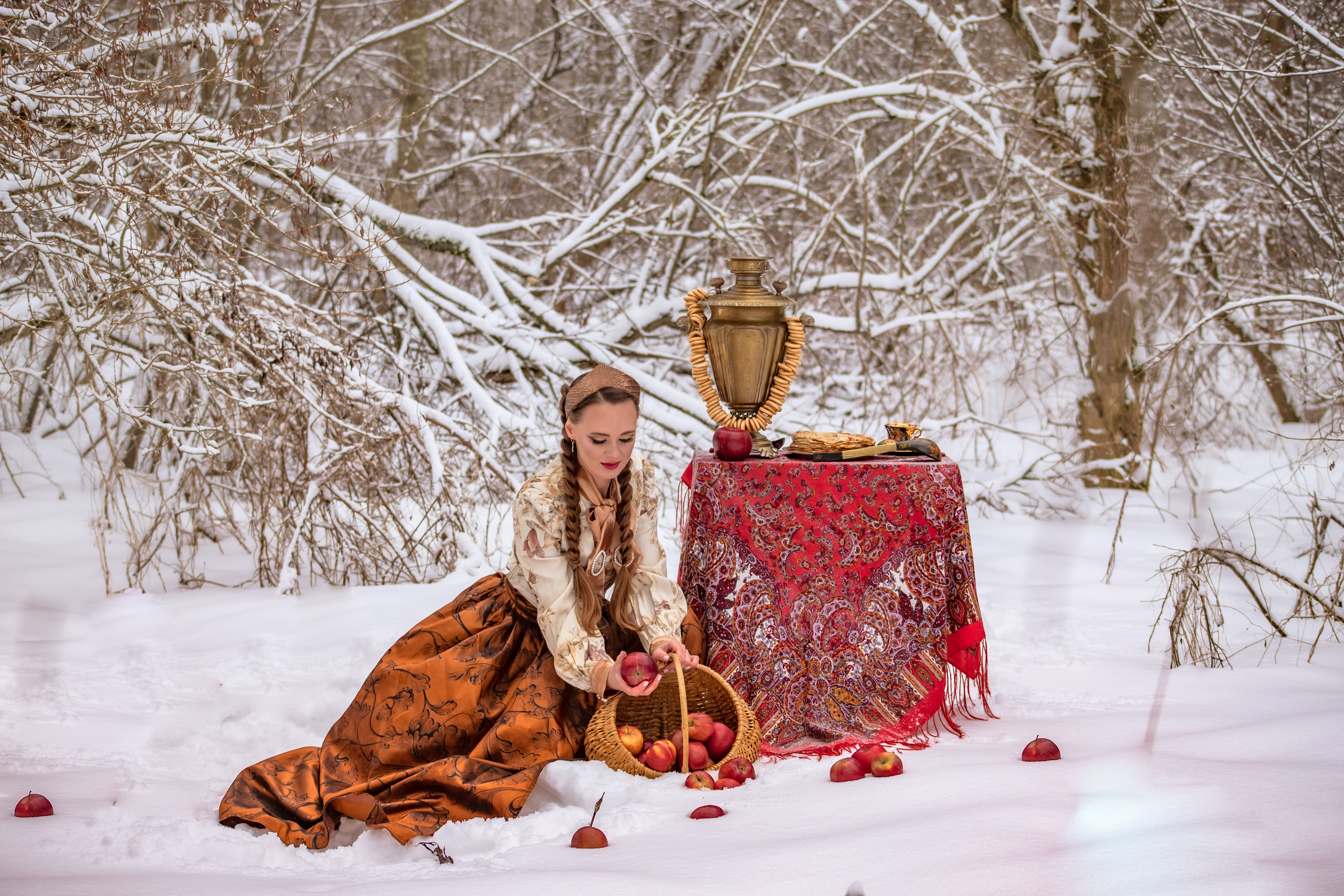 Зима по-русски. Elena Sova — семейный и женский фотограф в Санкт-Петербурге